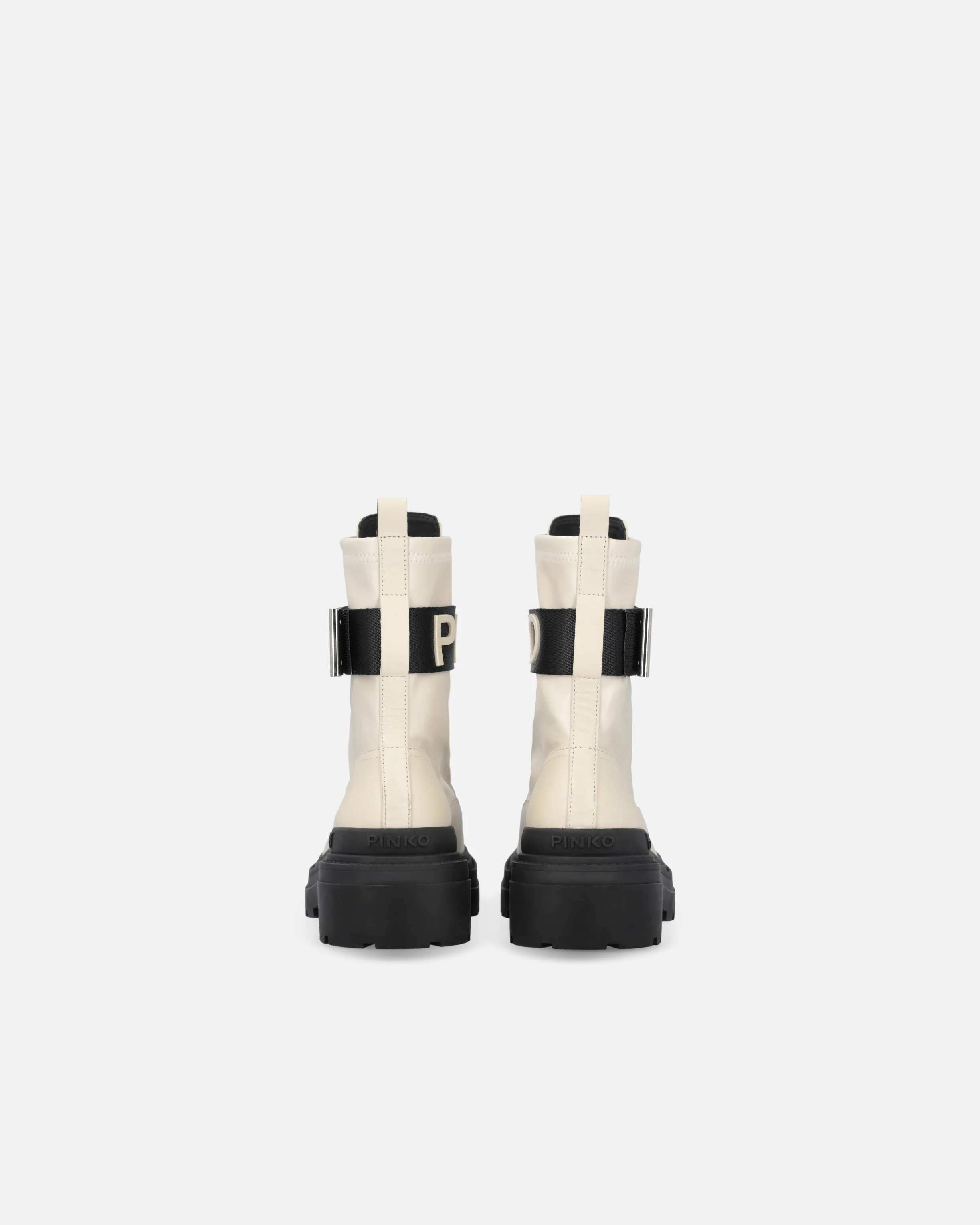 Platform boots with PINKO lettering logo - Image 8