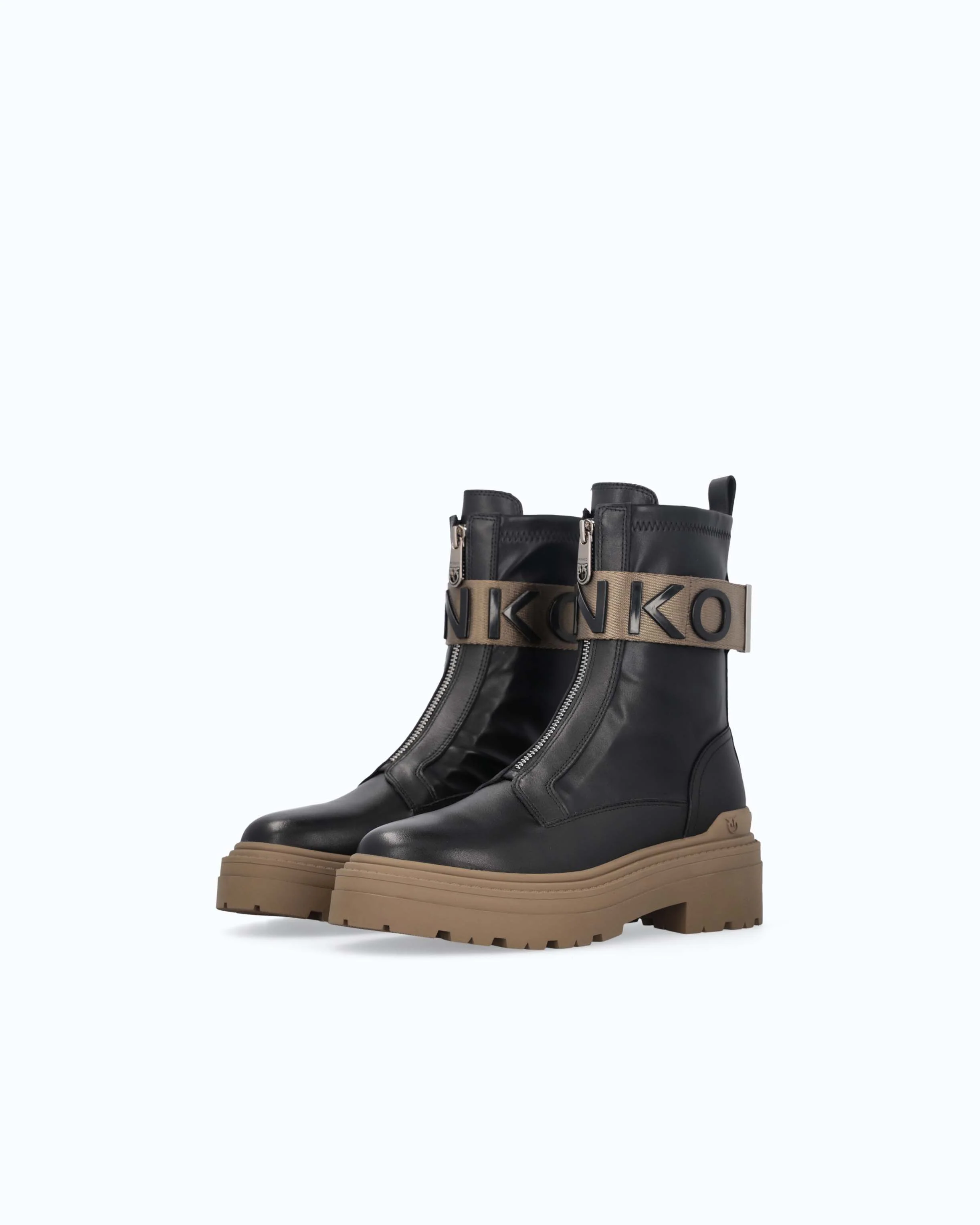 Platform boots with PINKO lettering logo - Image 6