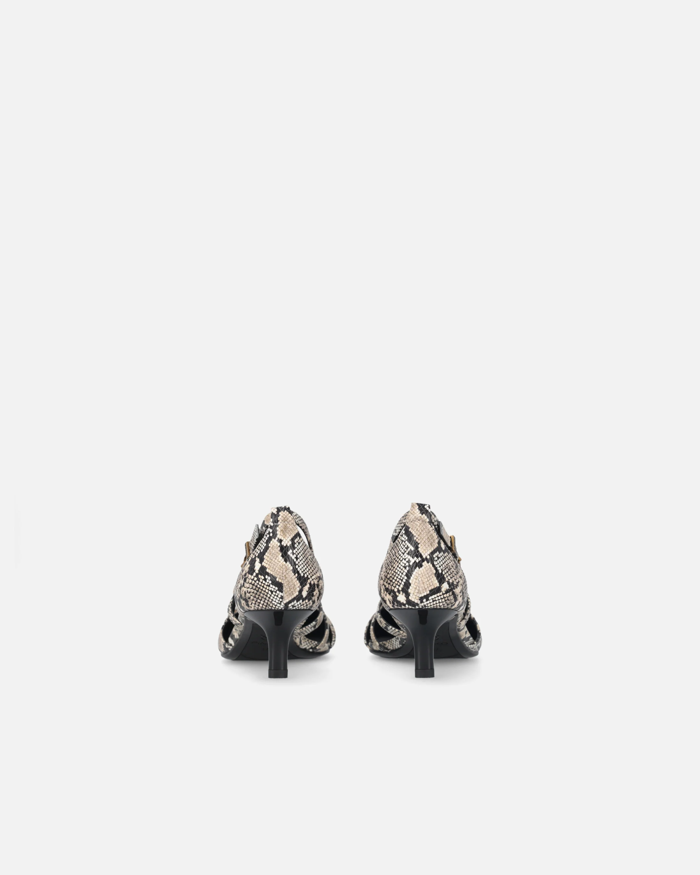 Pumps with python print and jewel studs - Image 8