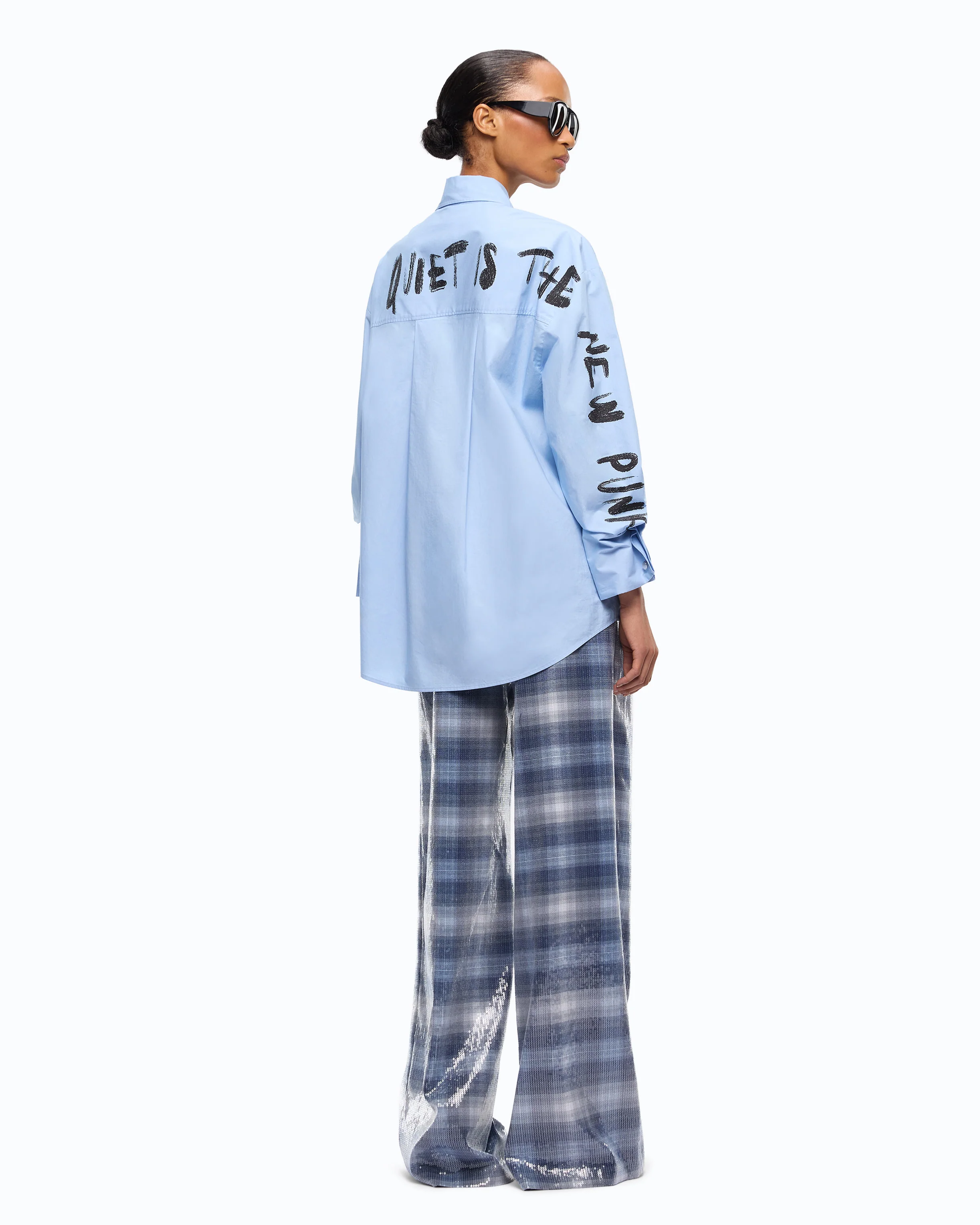 Quiet Is The New Punk cotton shirt - Image 3