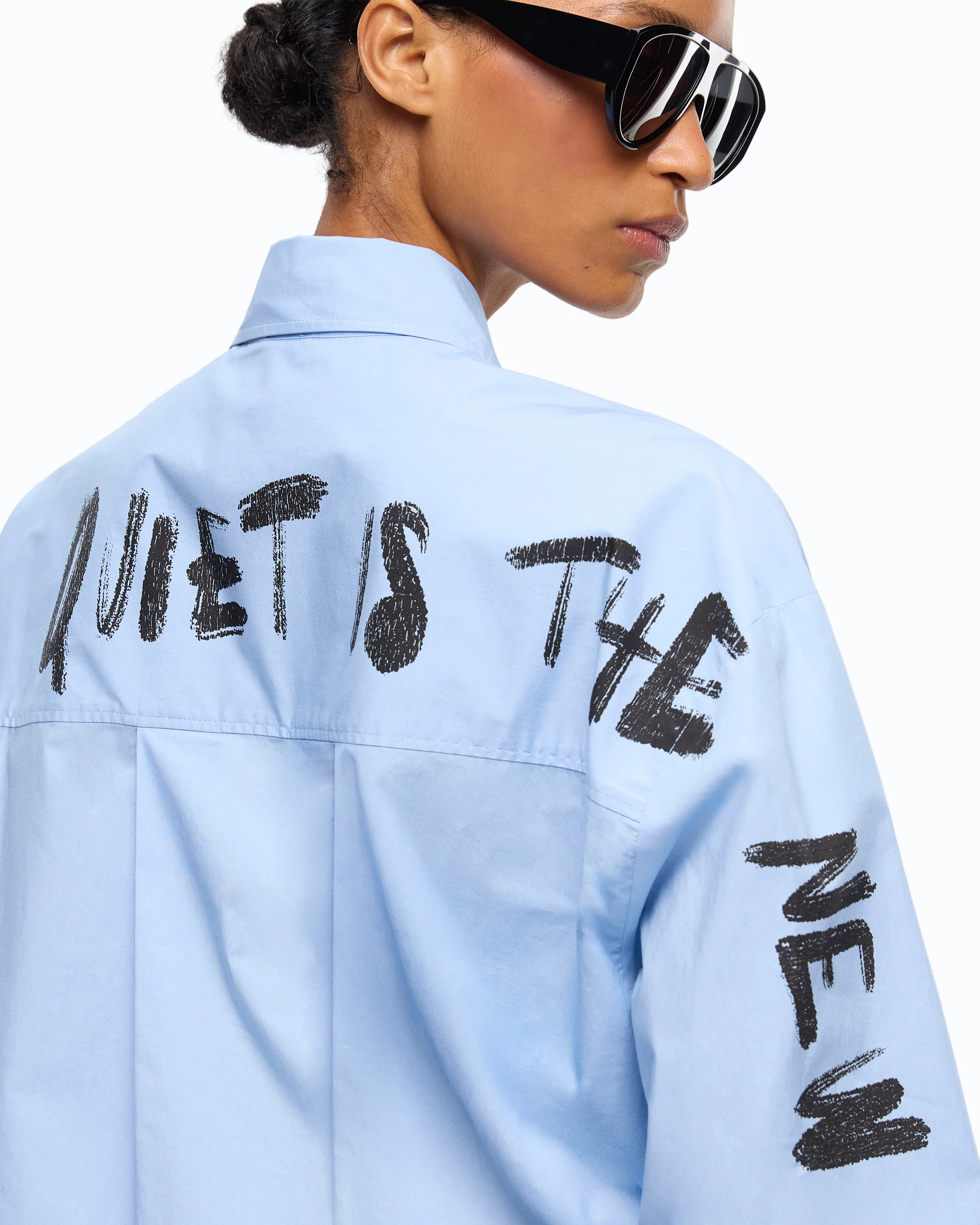 Quiet Is The New Punk cotton shirt - Image 4