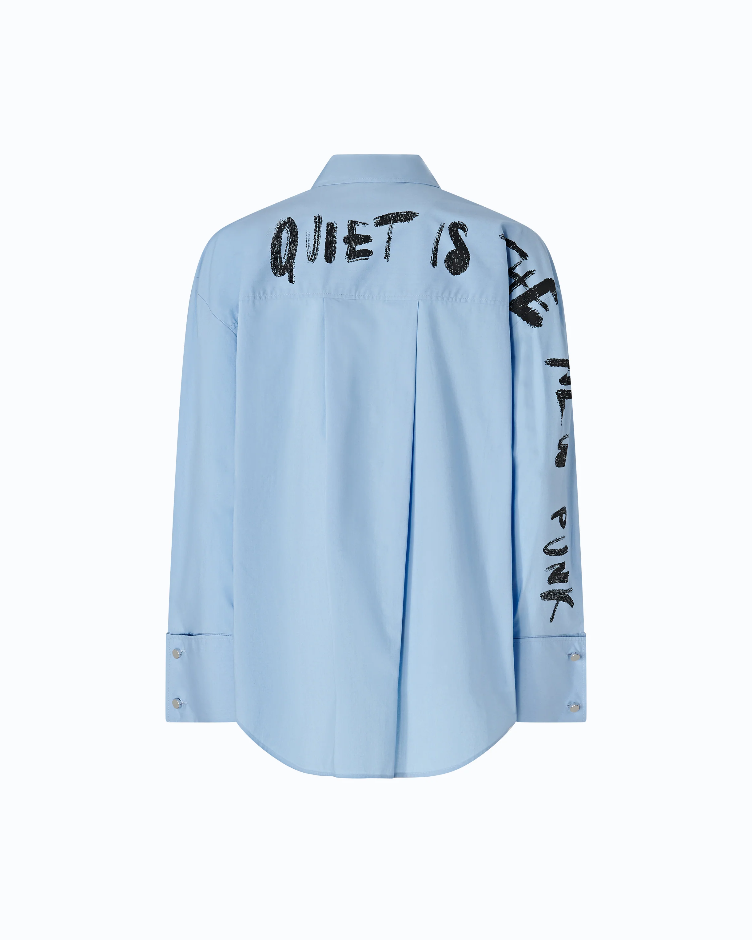 Quiet Is The New Punk cotton shirt - Image 6