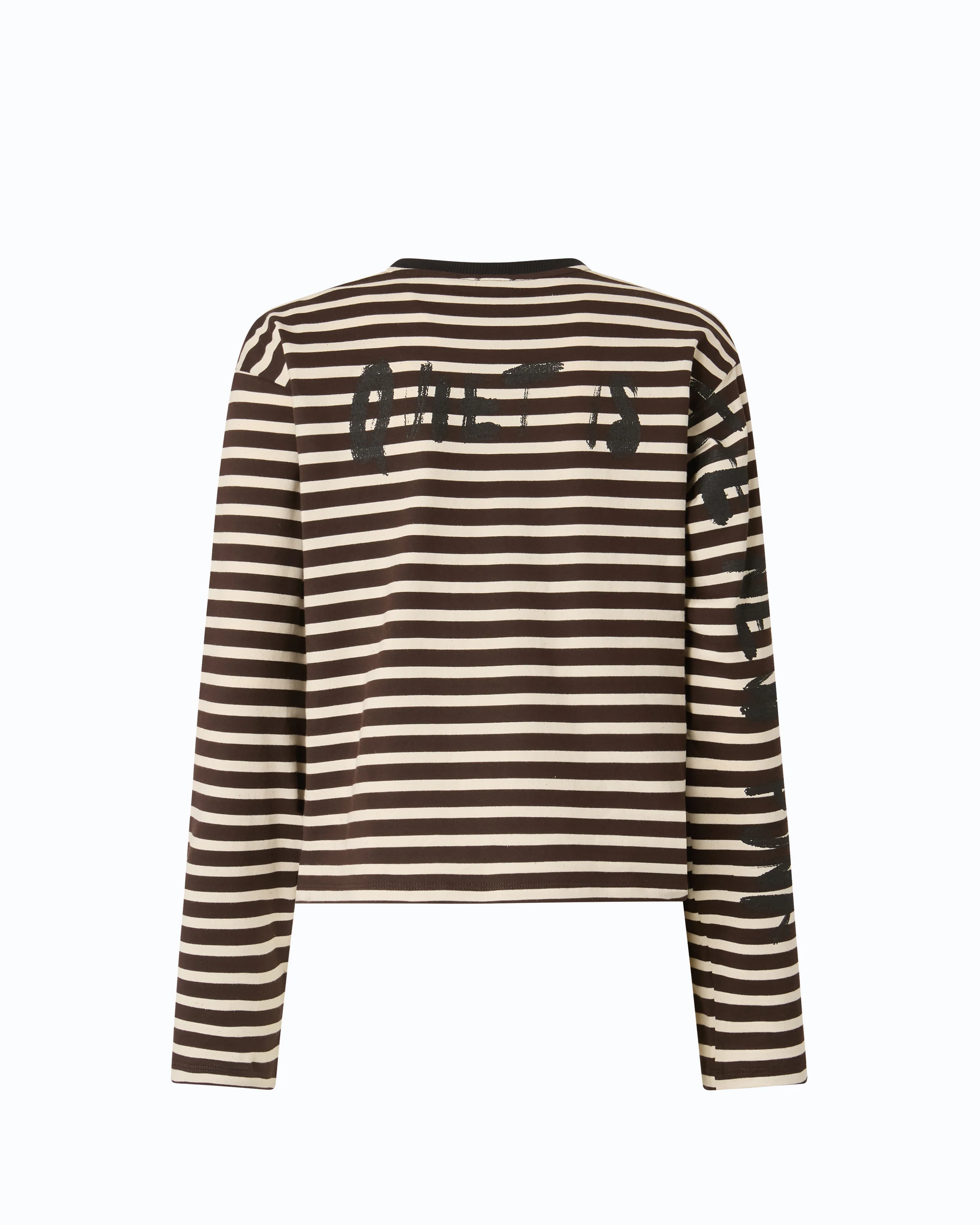 Quiet Is The New Punk striped sweater - Image 6