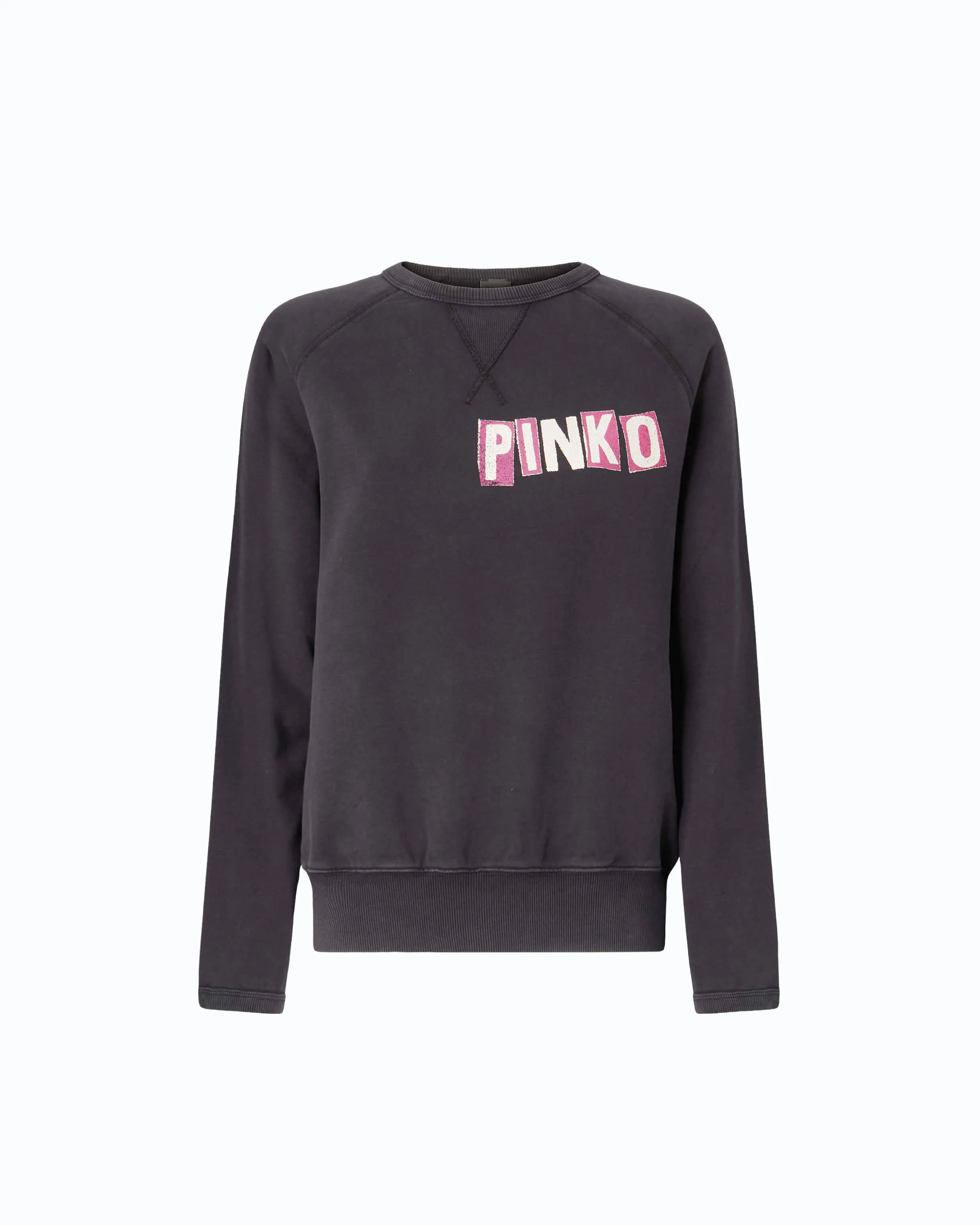 Quiet Is The New Punk swan-print sweatshirt - Image 5