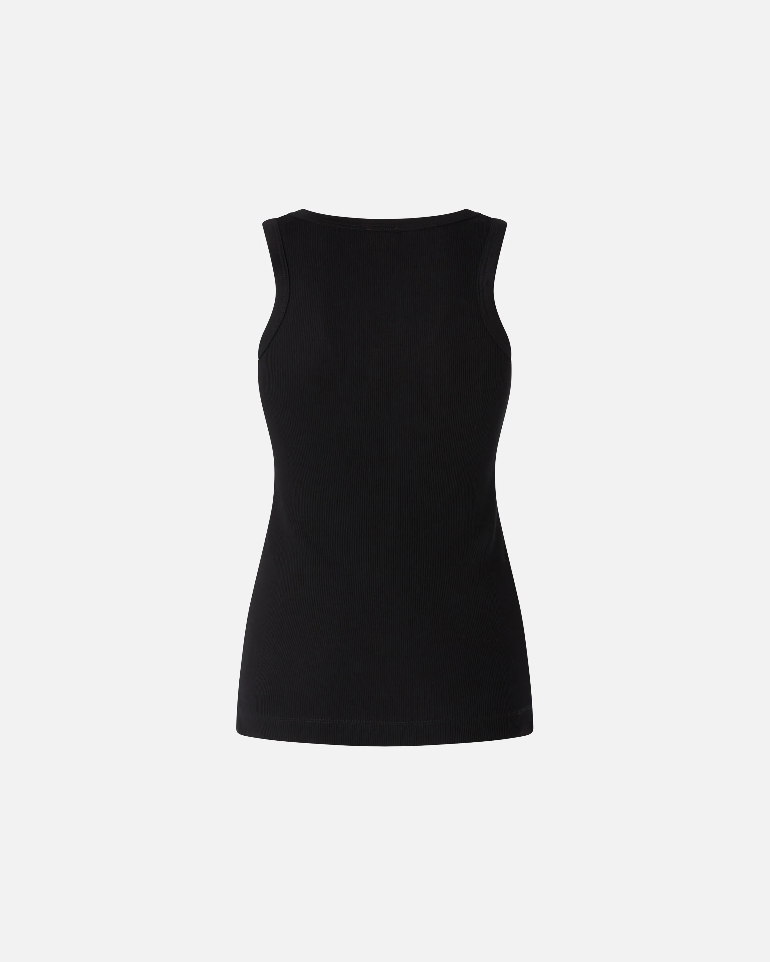 Ribbed vest top with birds logo - Image 6