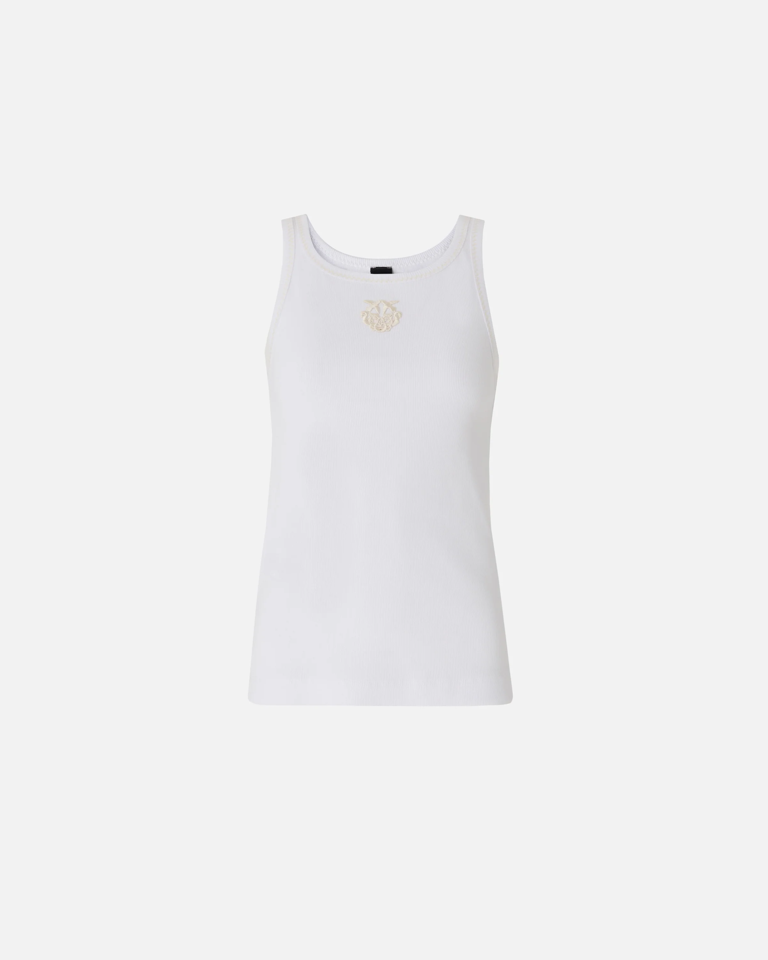 Ribbed vest top with Love Birds embroidery - Image 5
