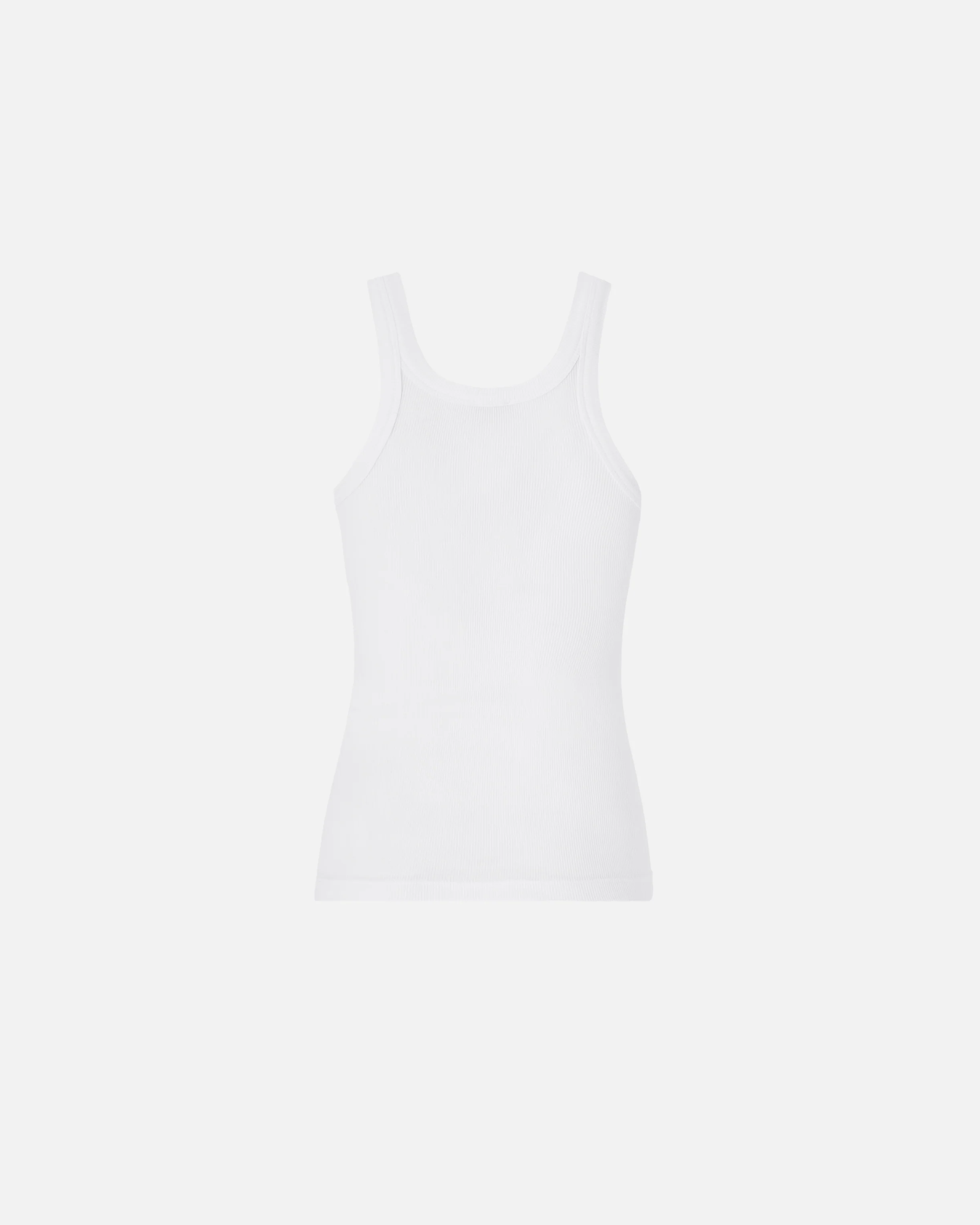 Ribbed vest top with PINKO 3D logo - Image 6
