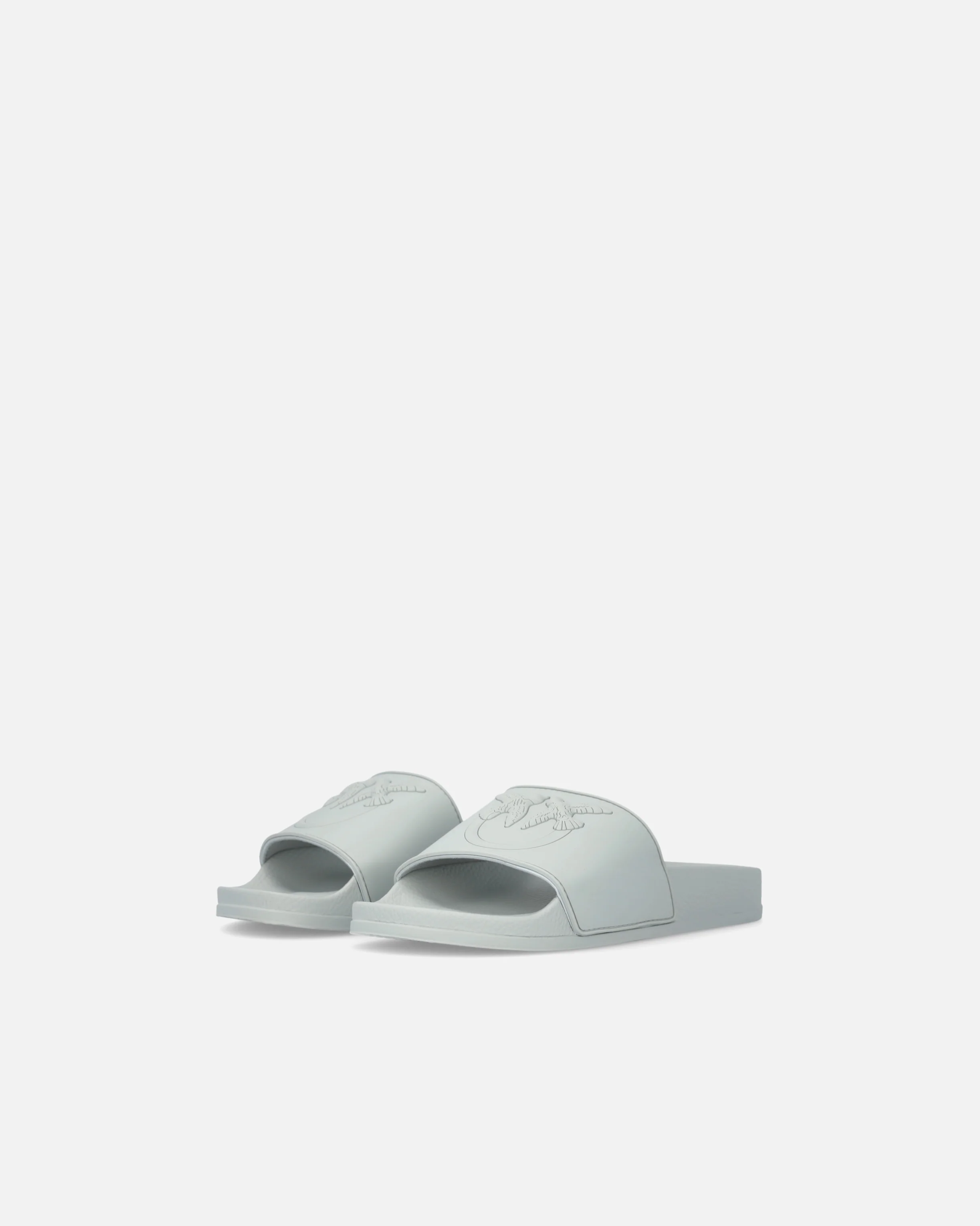 Rubber slip-on sandals with Love Birds maxi logo - Image 6