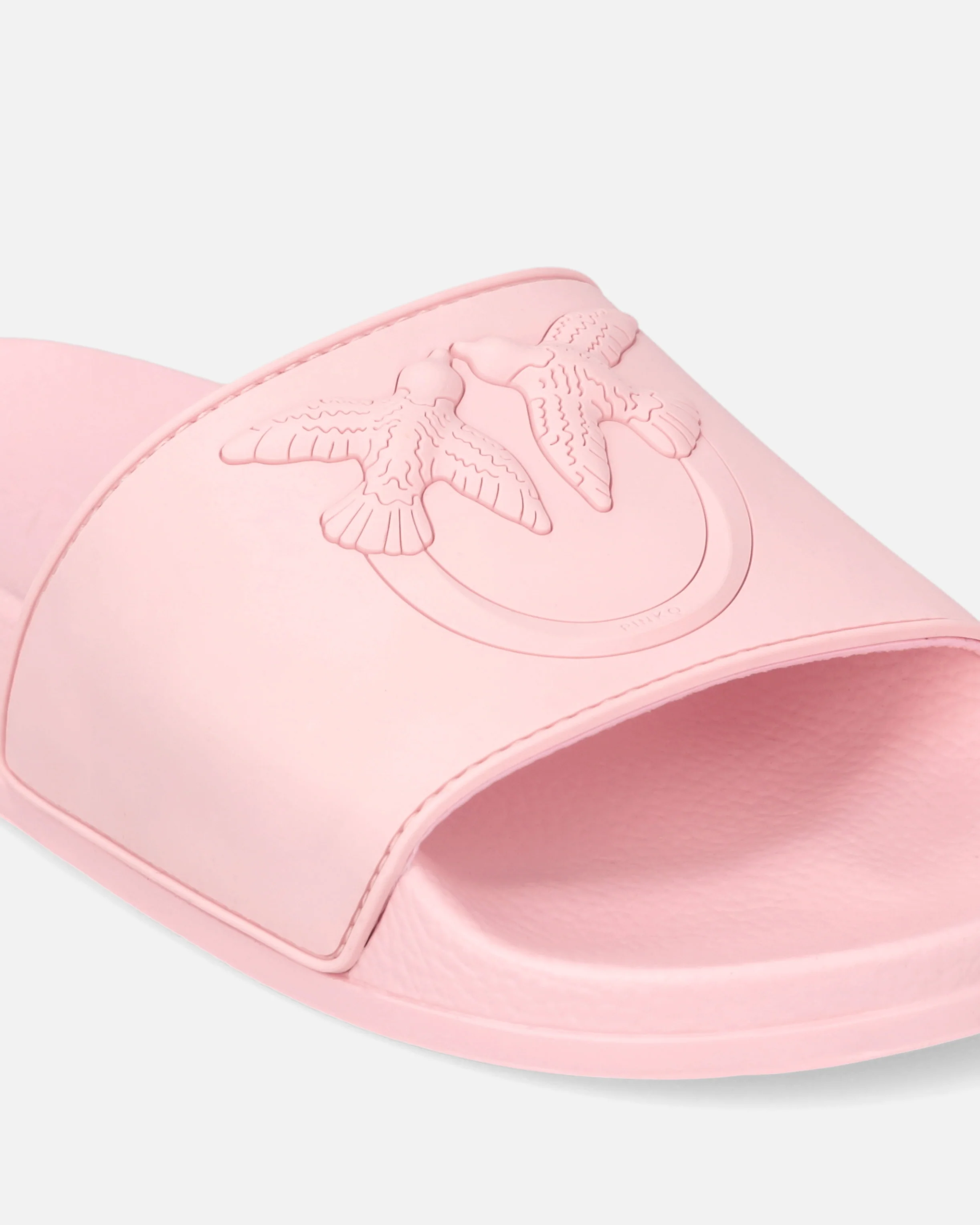 Rubber slip-on sandals with Love Birds maxi logo - Image 4