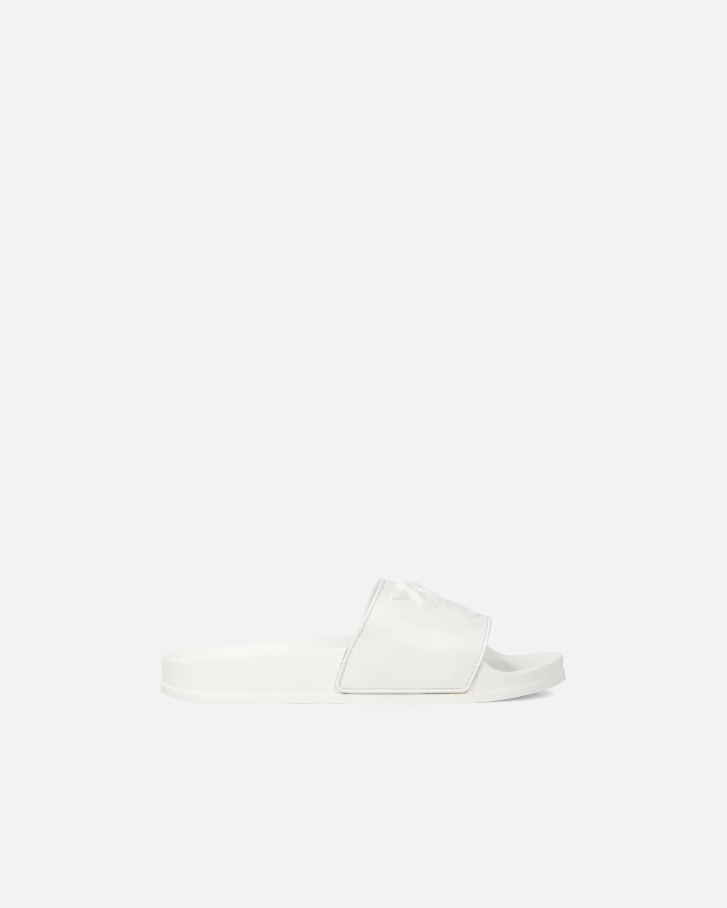 Rubber slip-on sandals with Love Birds maxi logo