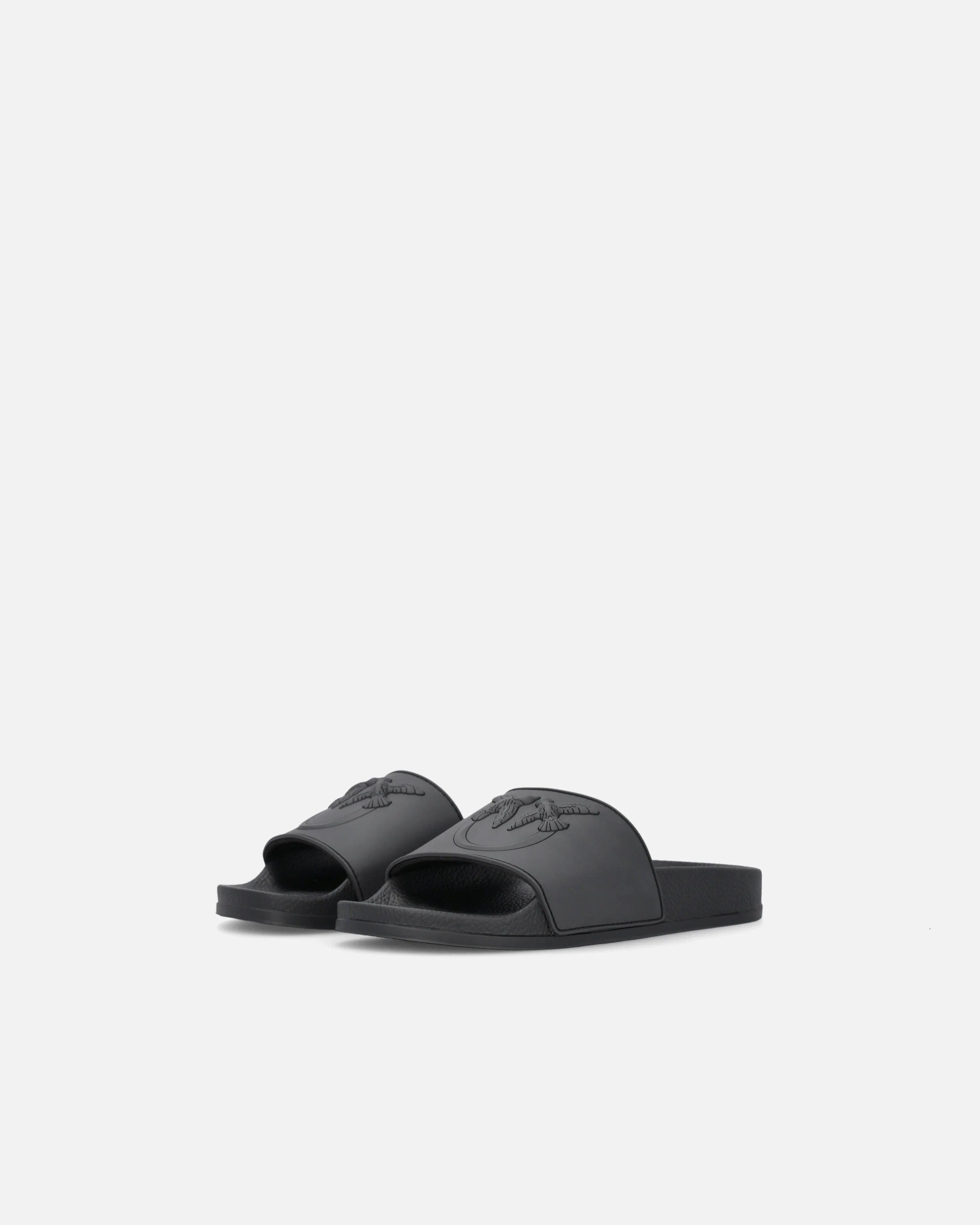 Rubber slip-on sandals with Love Birds maxi logo - Image 6