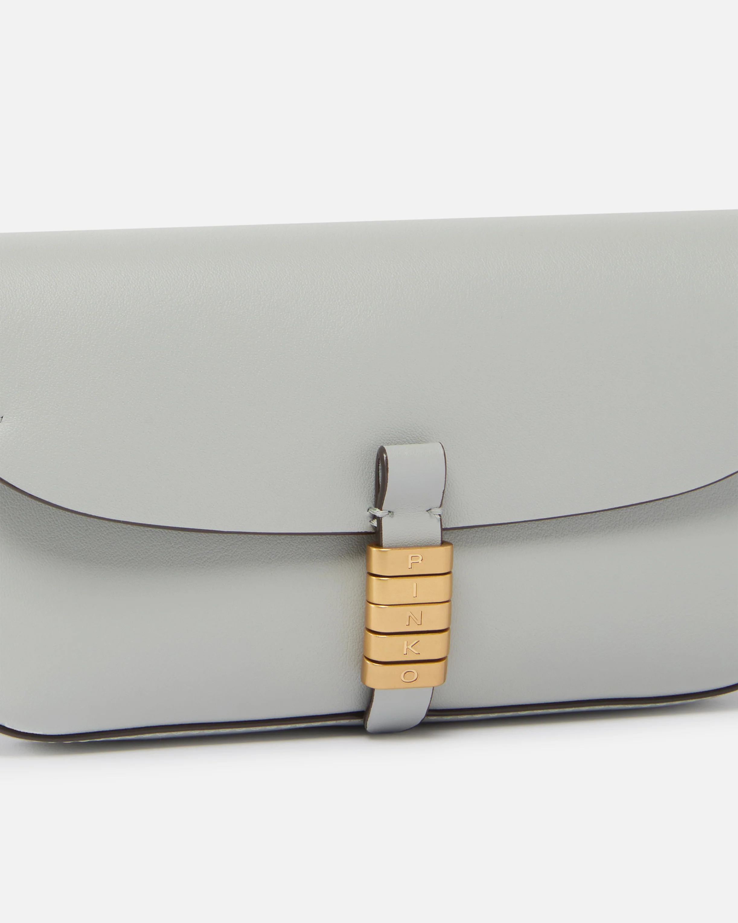 Saddle Flat medium shoulder bag in leather - Image 3