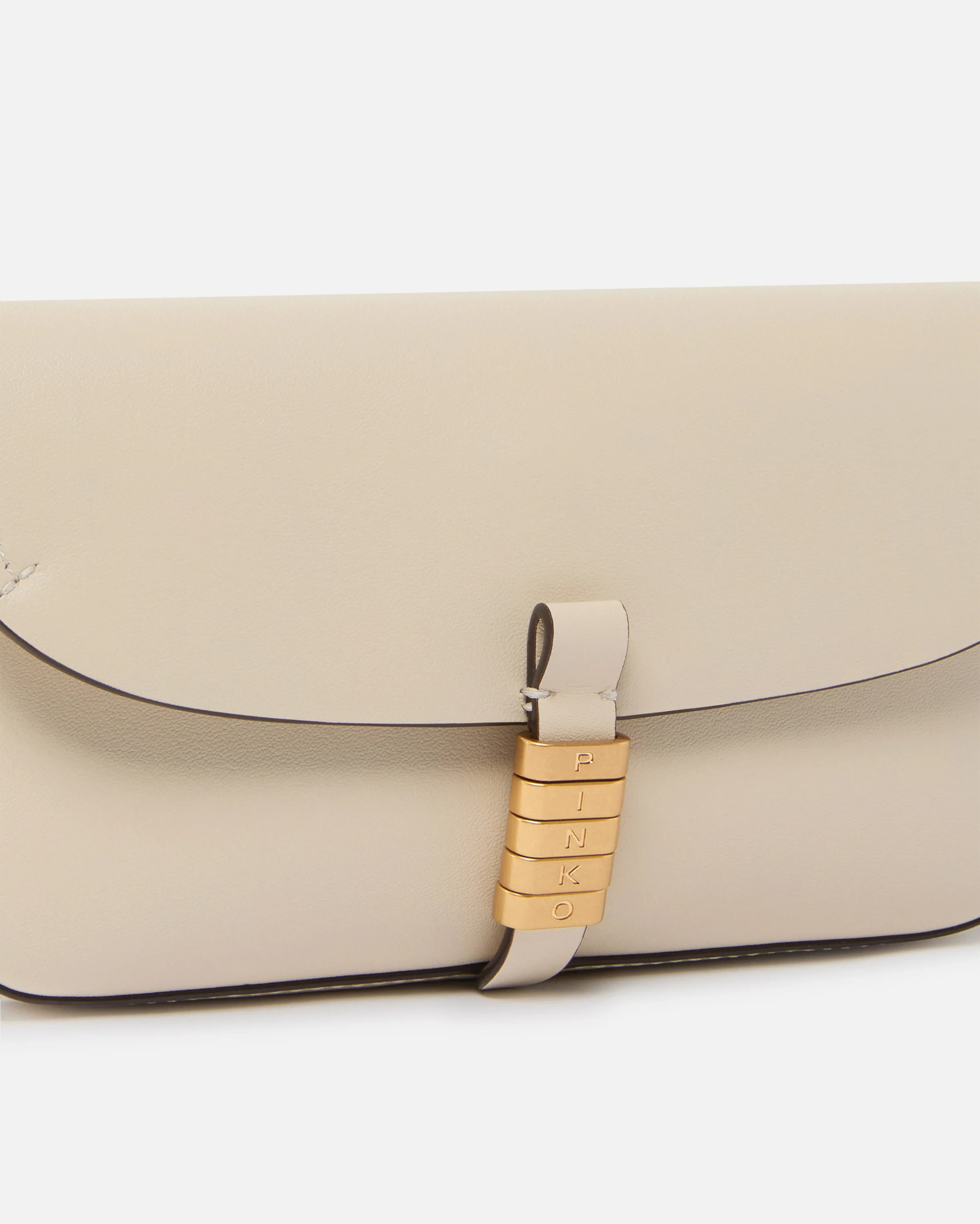 Saddle Flat medium shoulder bag in leather - Image 3