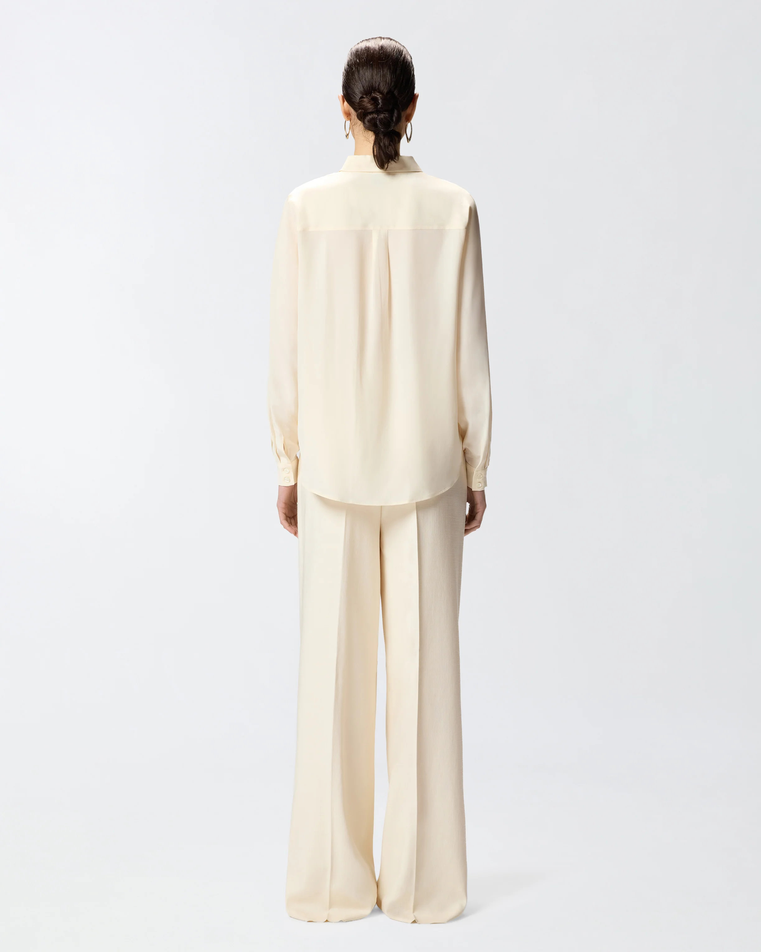 Sand-wash silk shirt - Image 3