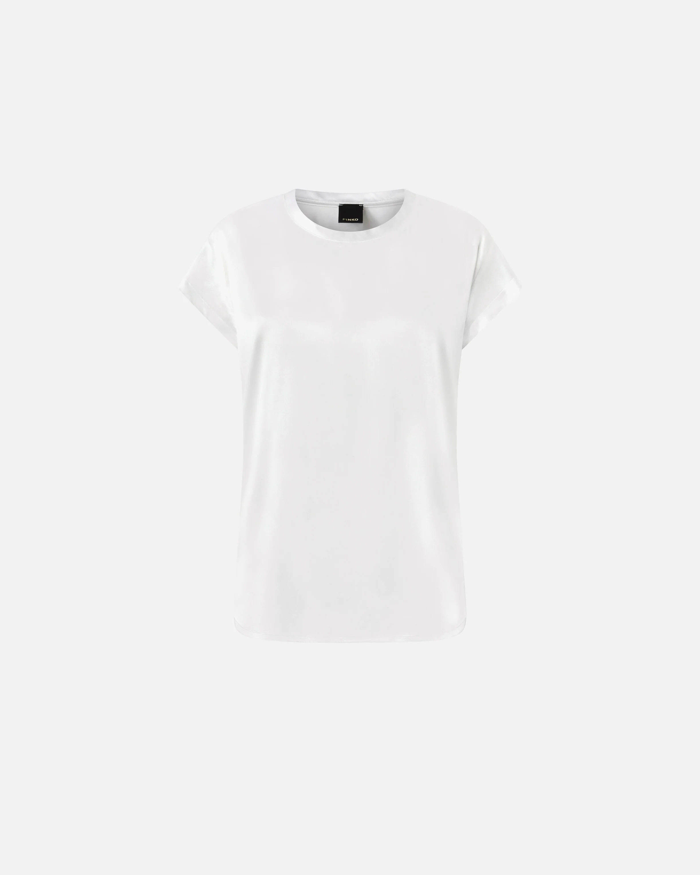 Satin blouse with cap sleeves - Image 5
