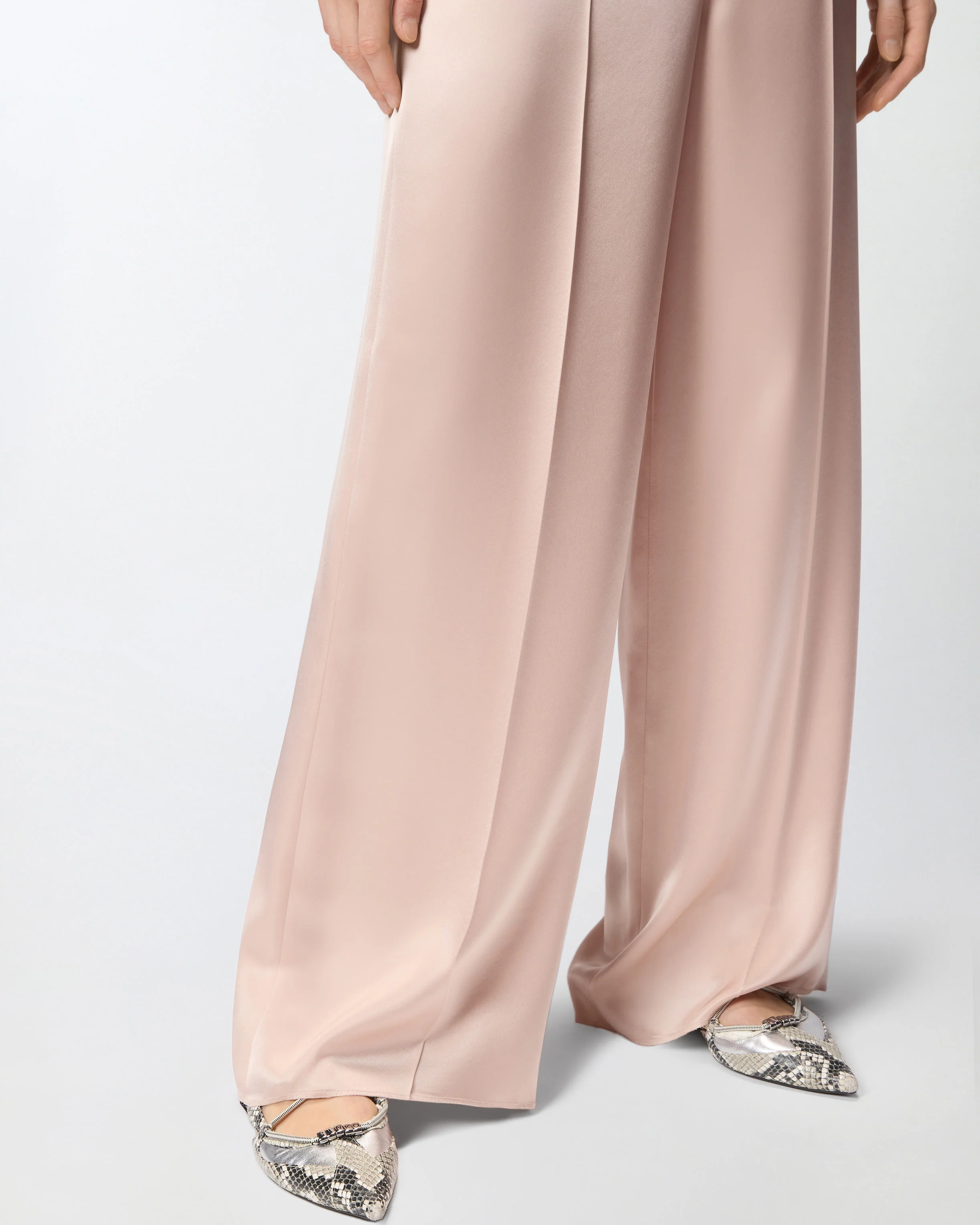 Satin trousers - Image 4