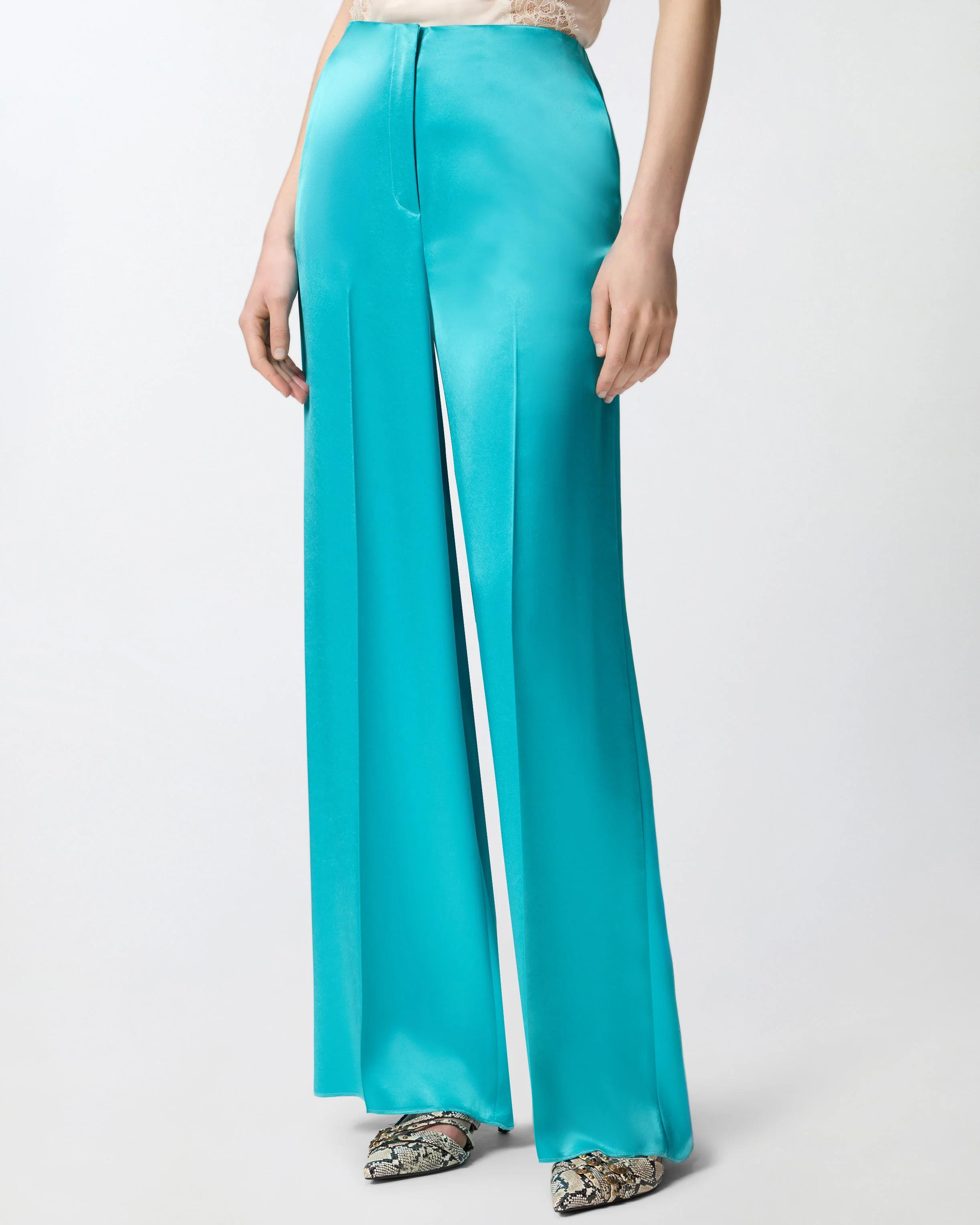 Satin trousers - Image 2