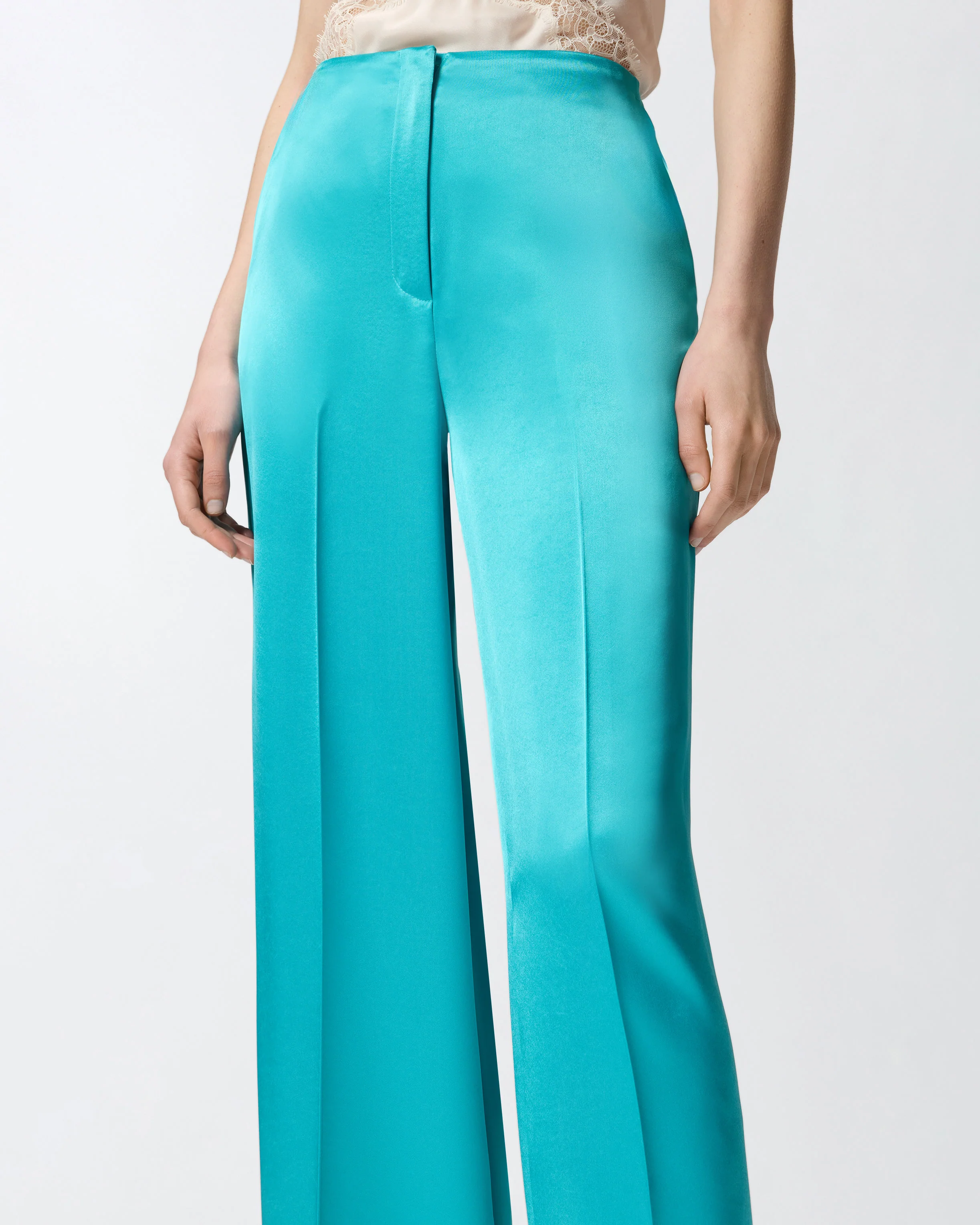 Satin trousers - Image 4