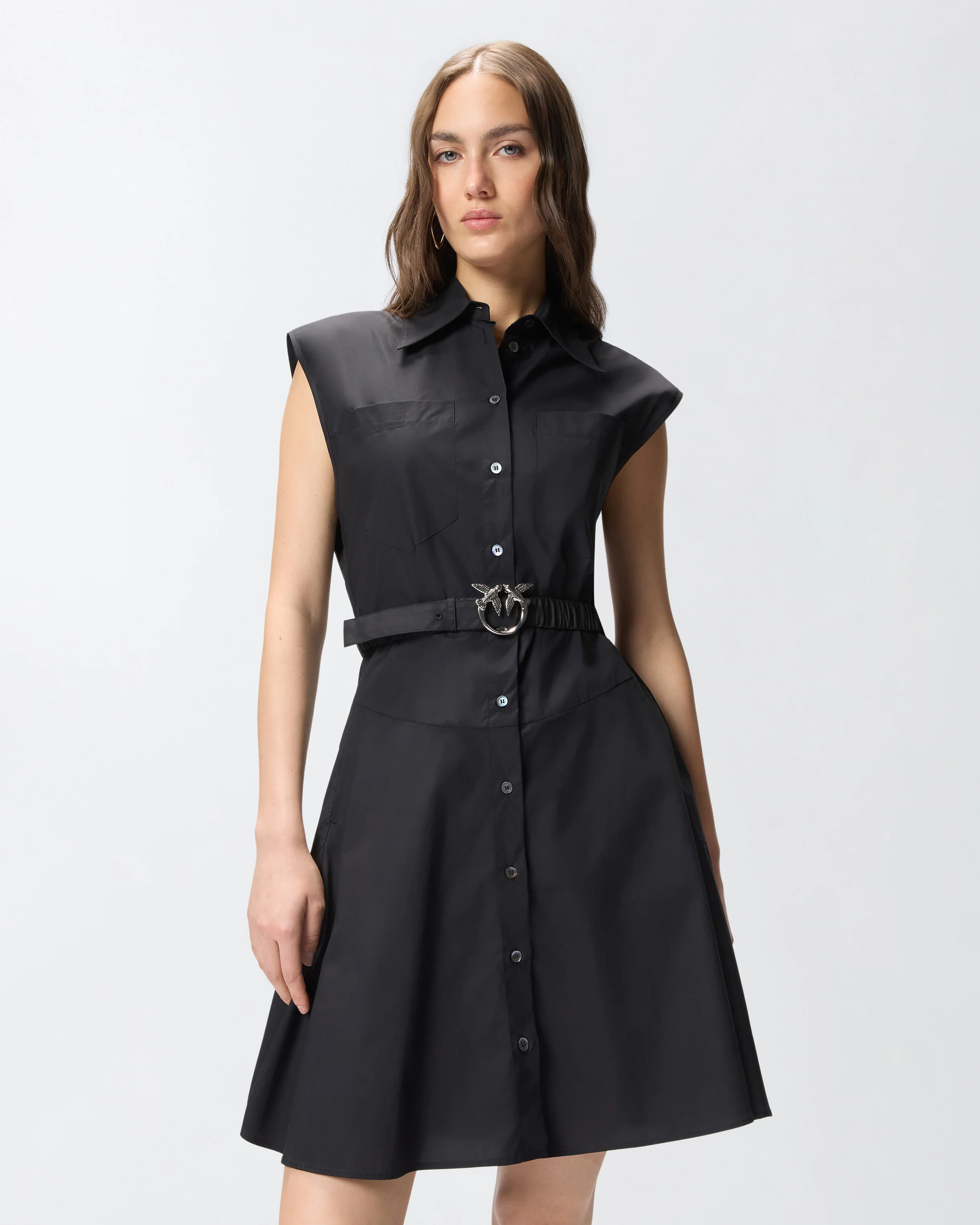 Shirt dress with Love Birds belt - Image 2