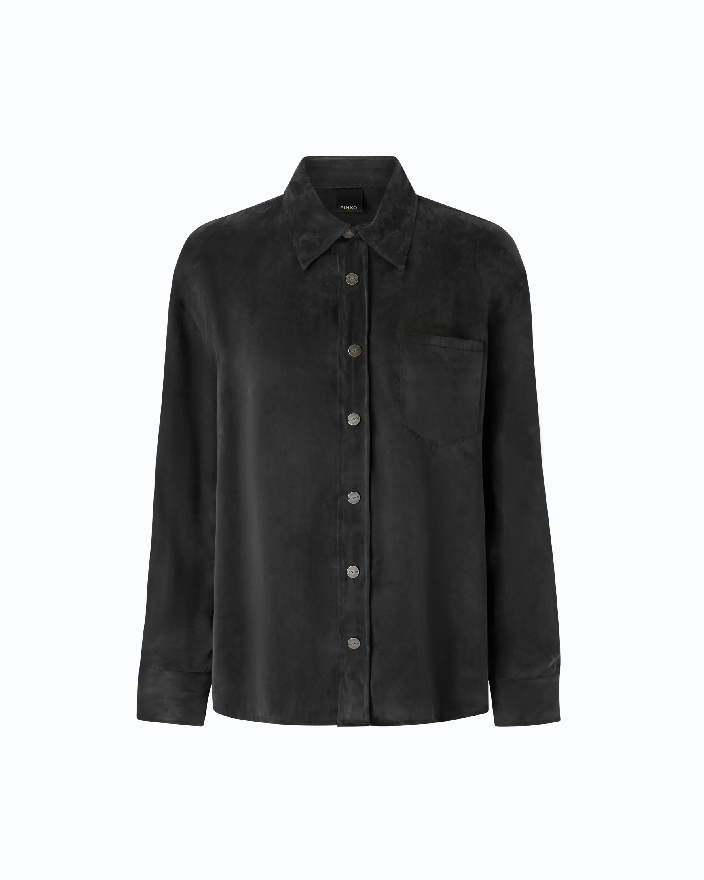 Shirt in peachskin-feel twill - Image 5