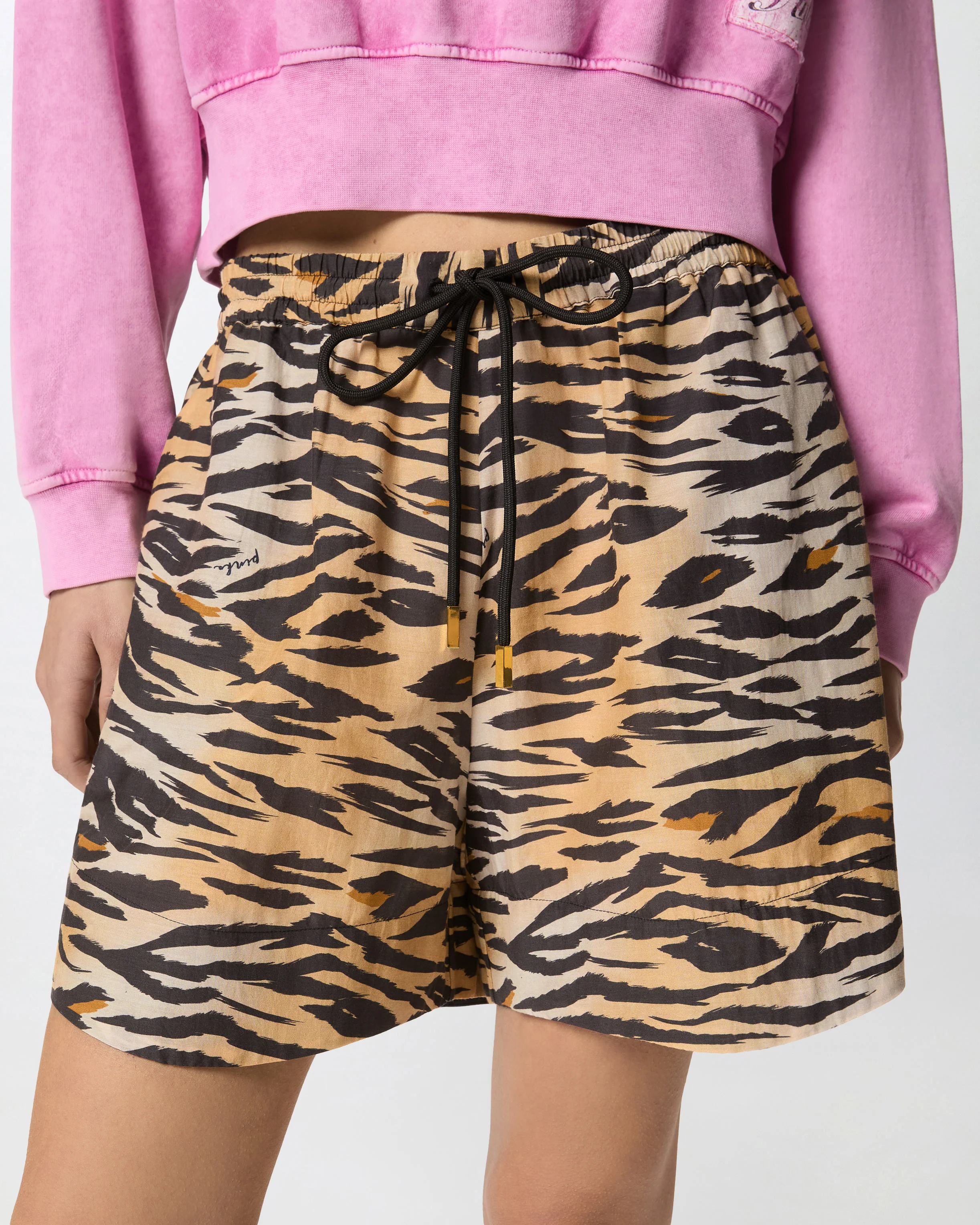 Shorts with tiger print - Image 4