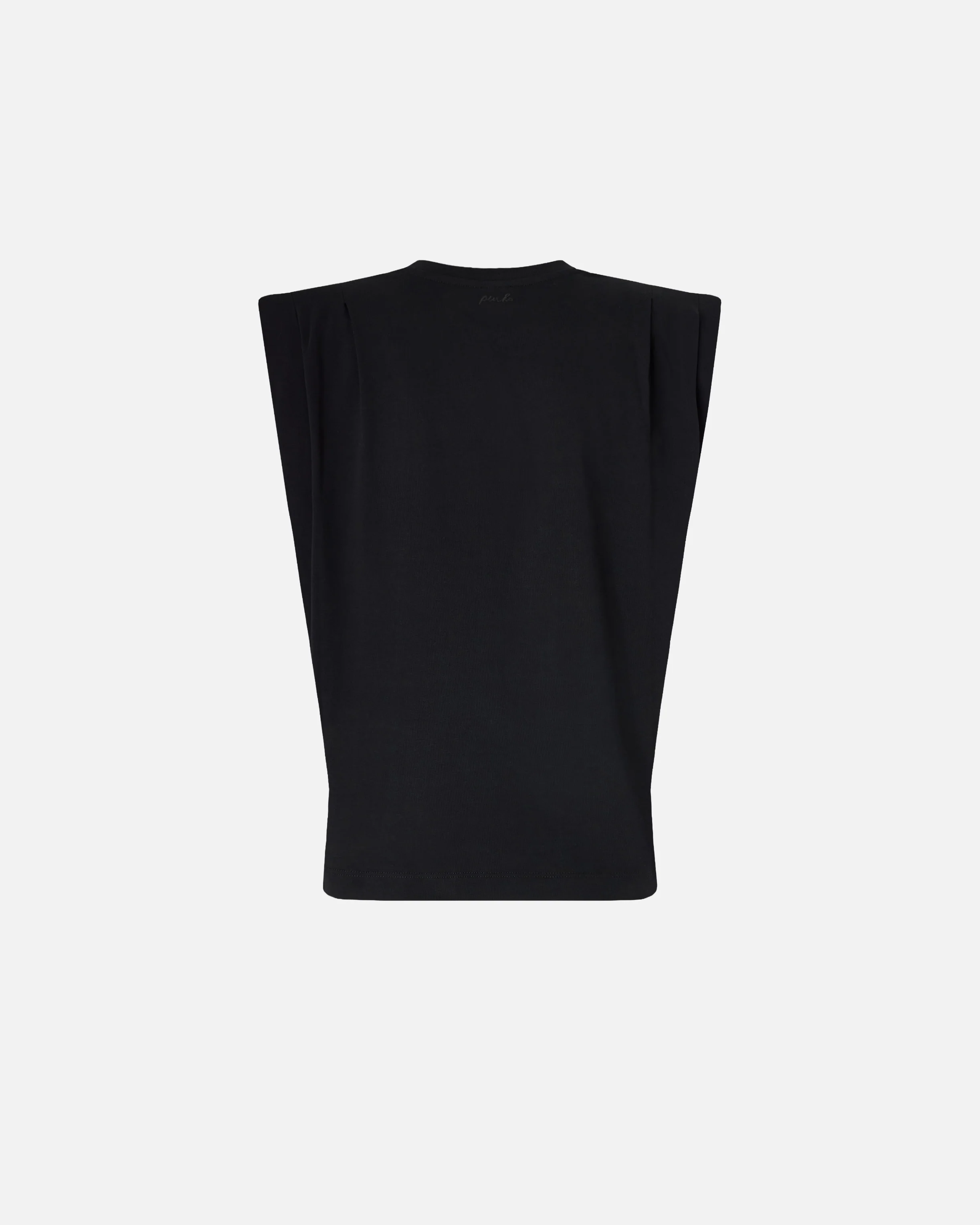 Sleeveless double jersey T-shirt - Image 6