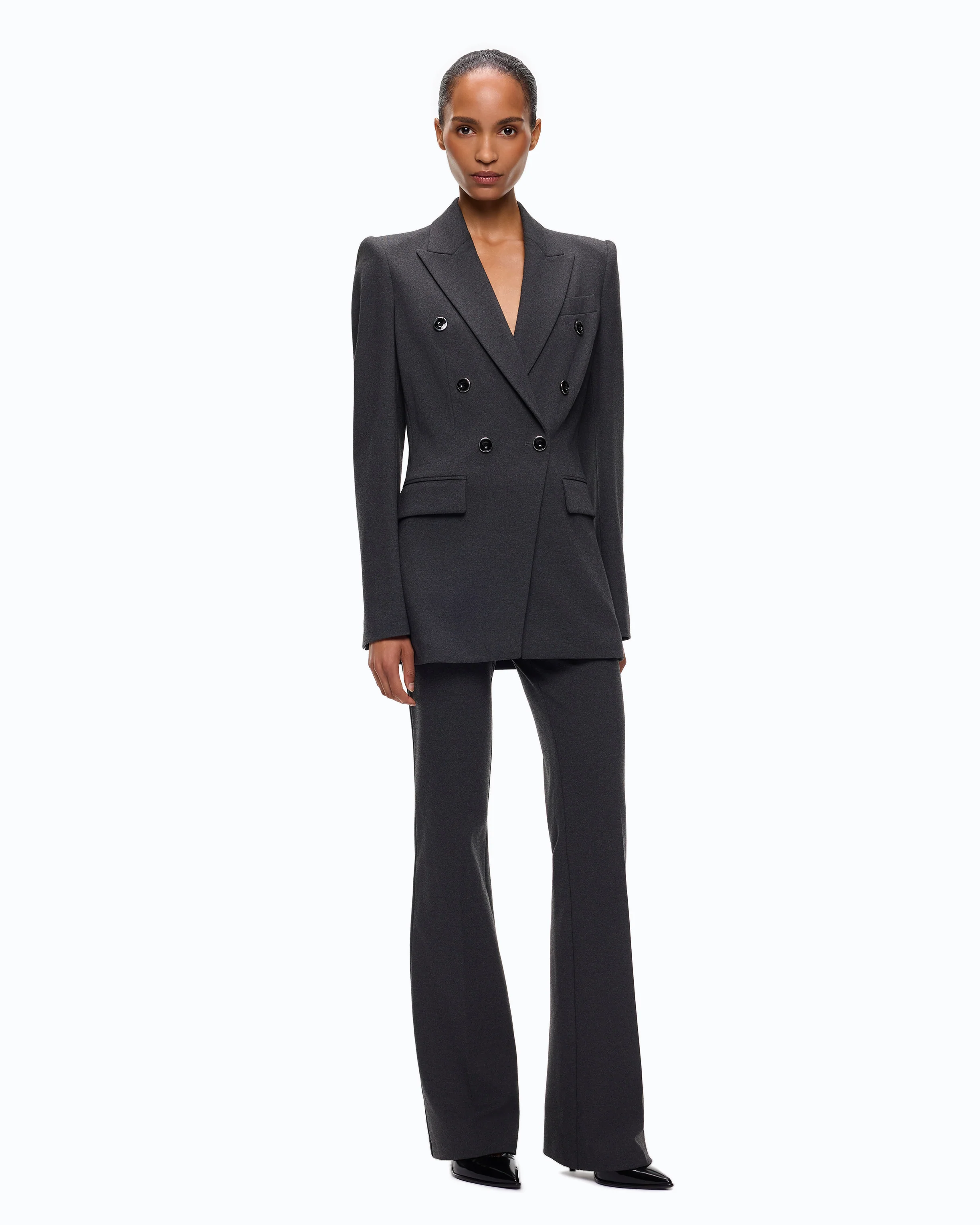 Slim-fit double-breasted jacket - Image 2