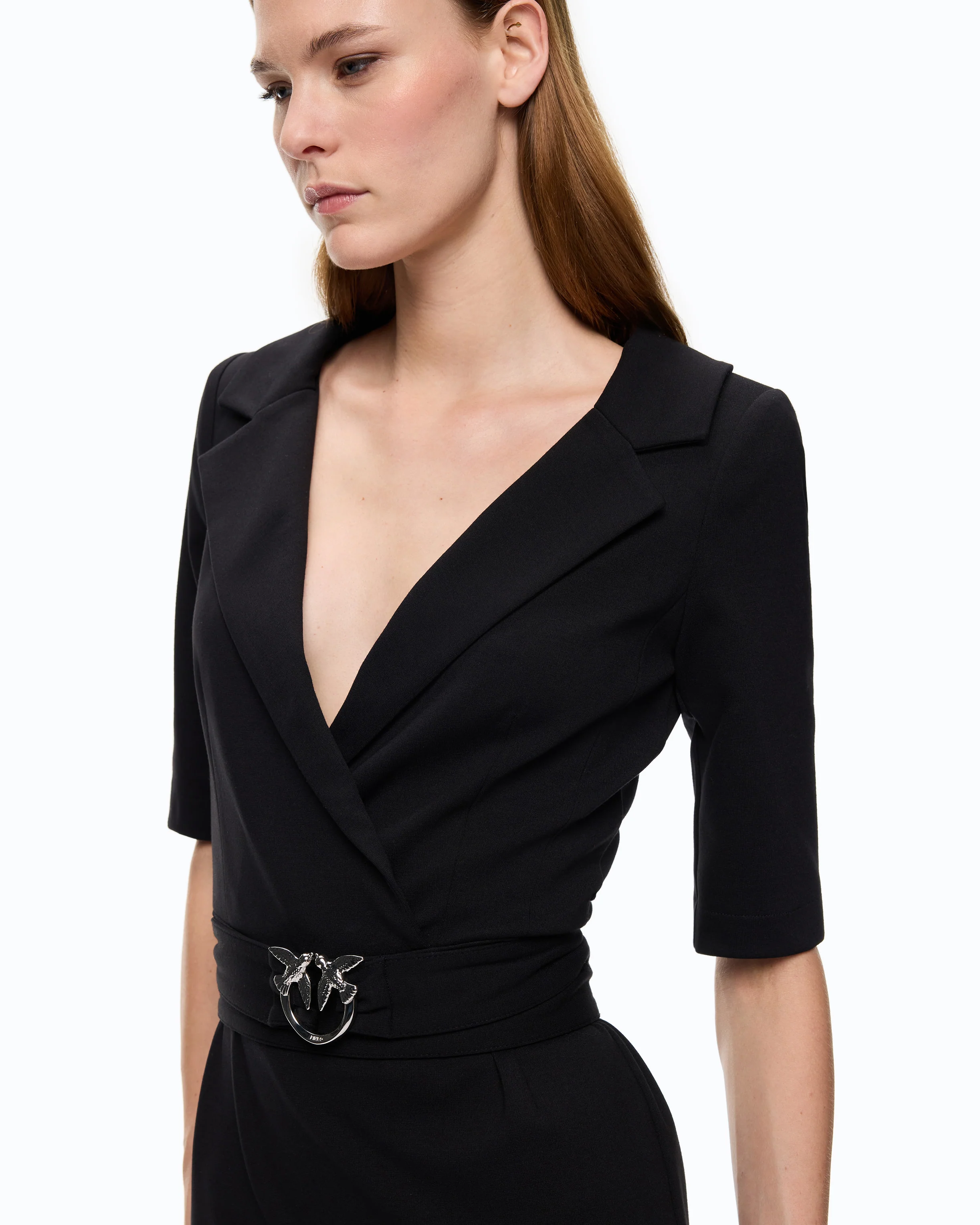 Slim-fit dress with Love Birds belt - Image 3