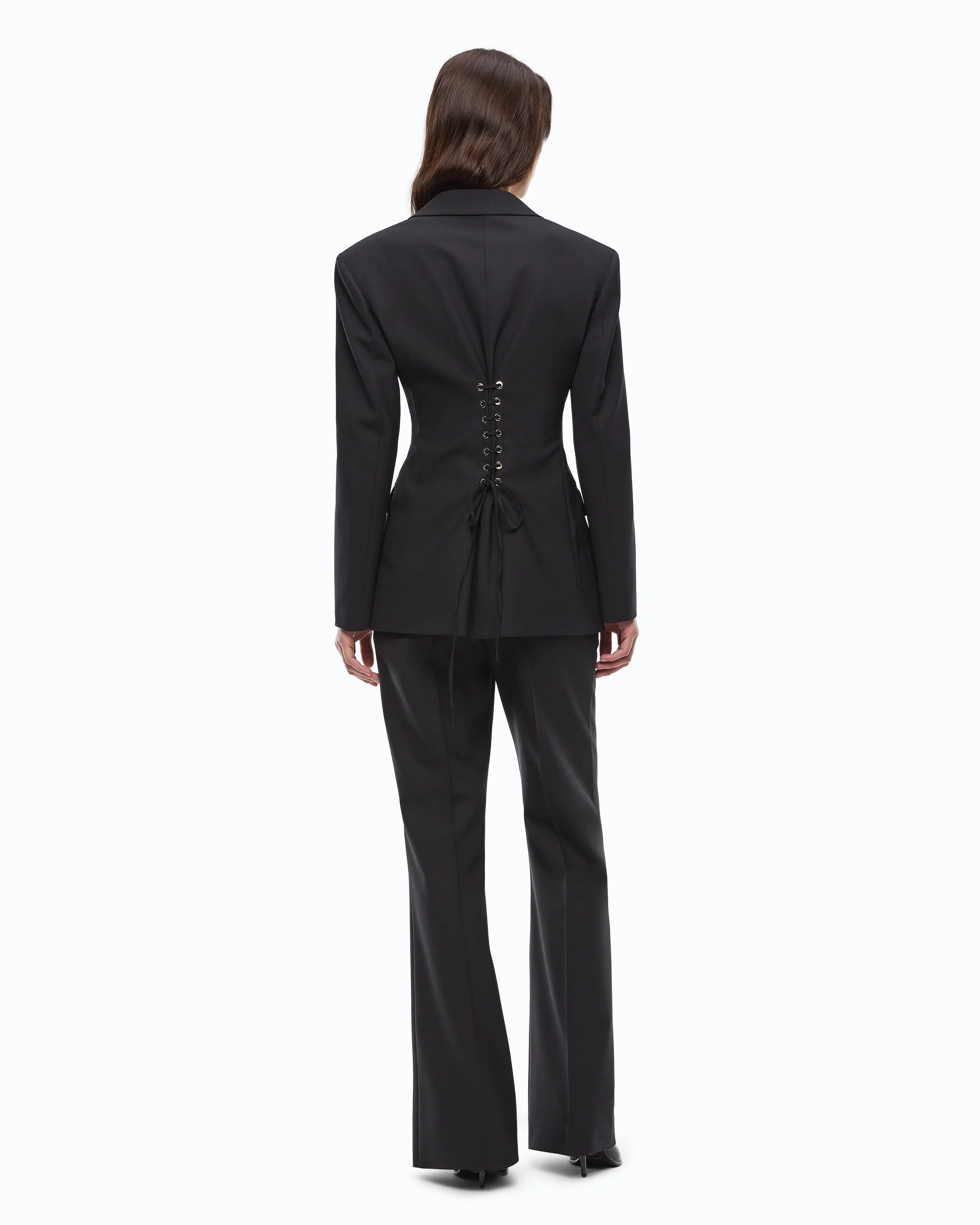 Slim-fit jacket with bustier design - Image 4