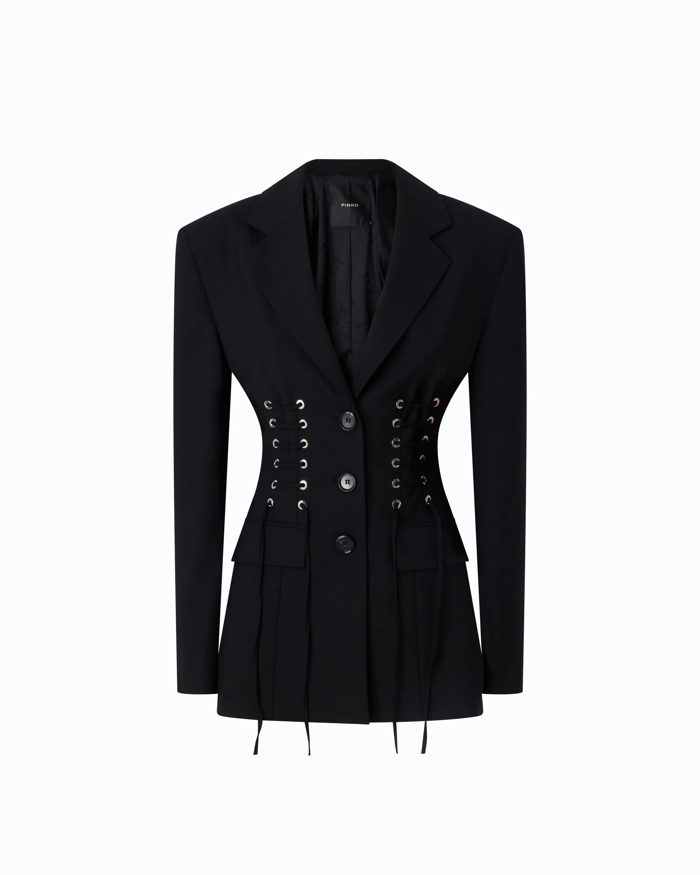 Slim-fit jacket with bustier design - Image 5