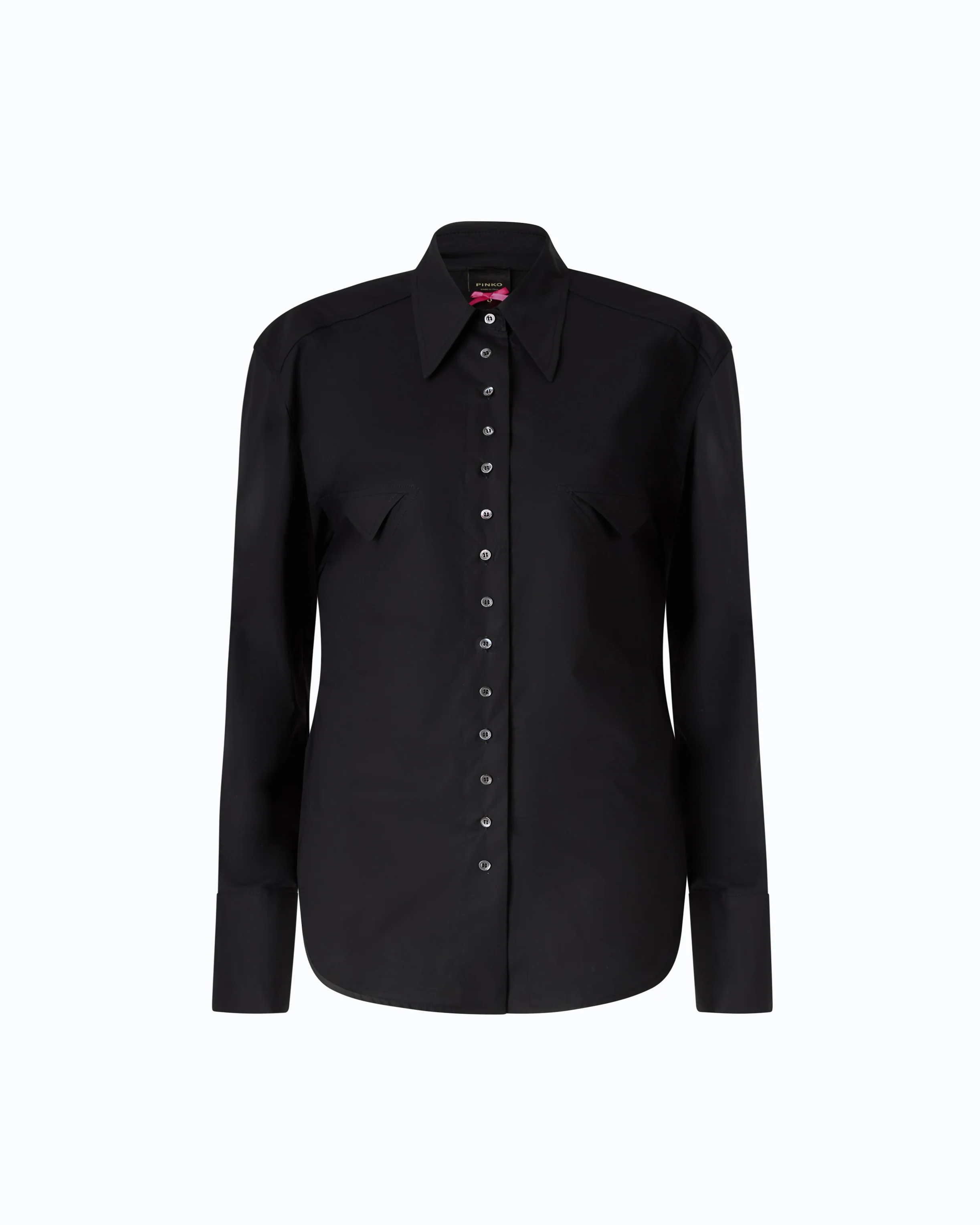 Slim-fit shirt with drawstring - Image 5