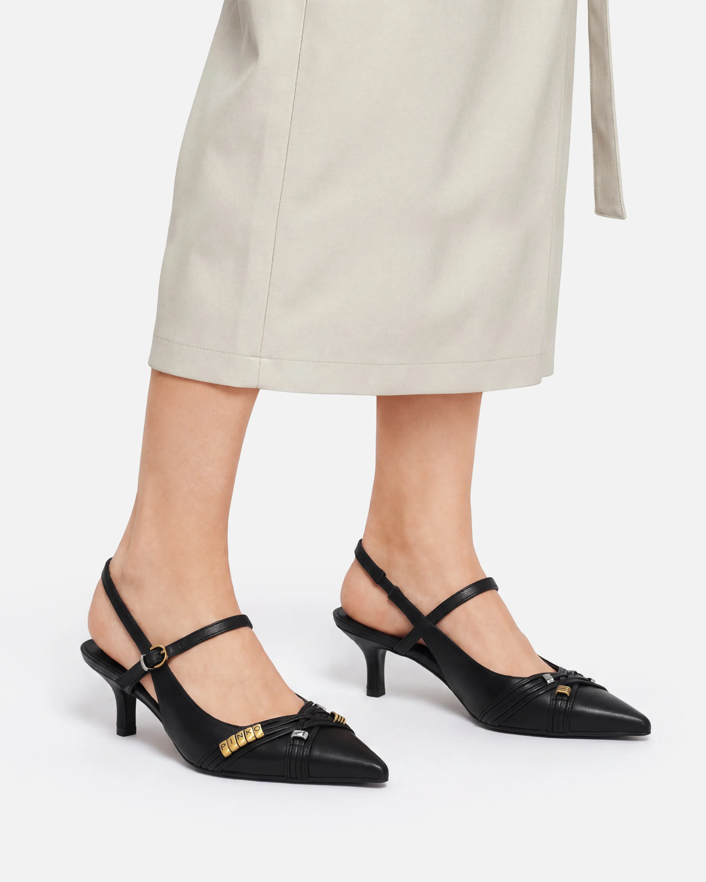 Slingbacks with straps and jewel details - Image 10