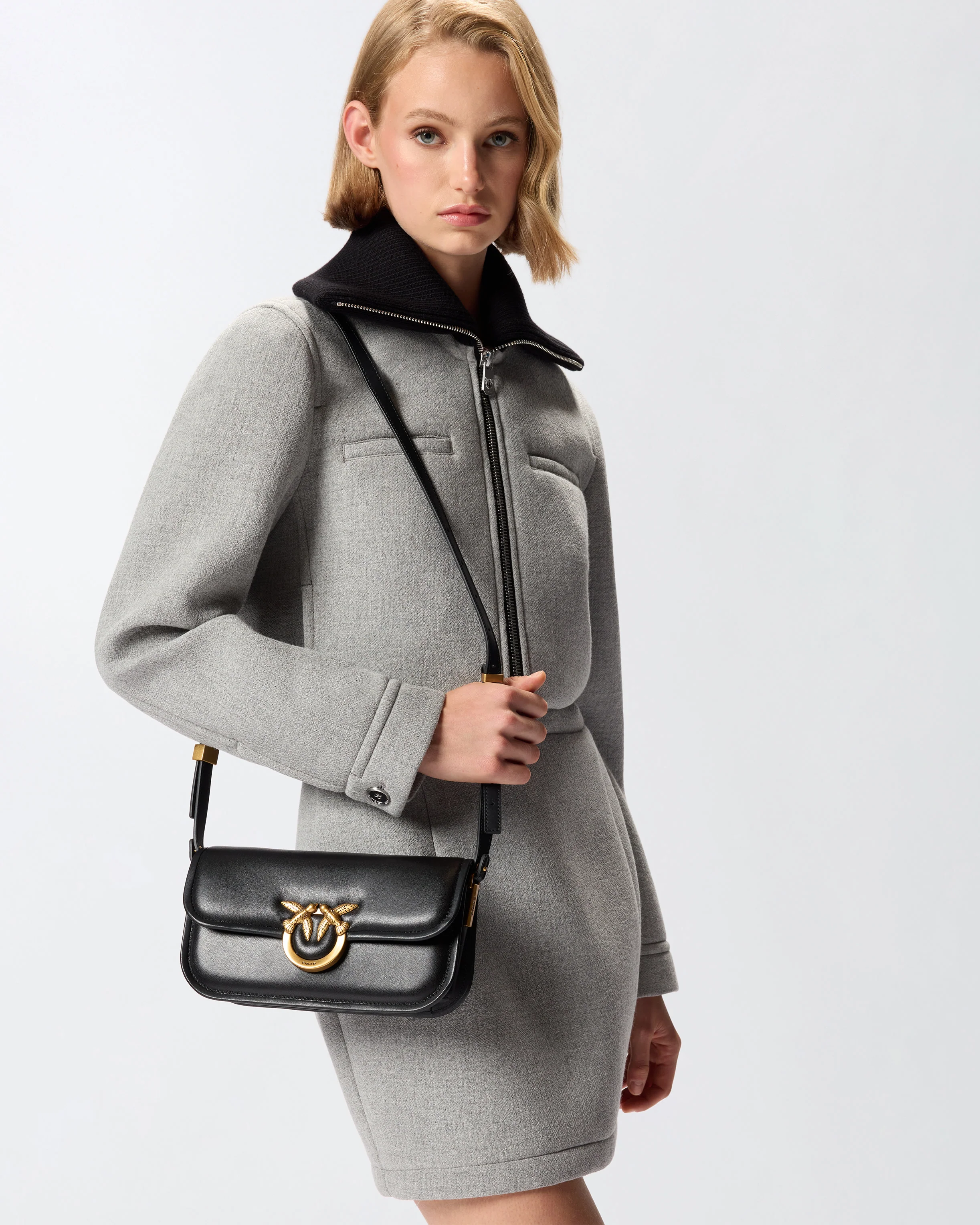 Small Love Bag Box crossbody bag in nappa leather - Image 4