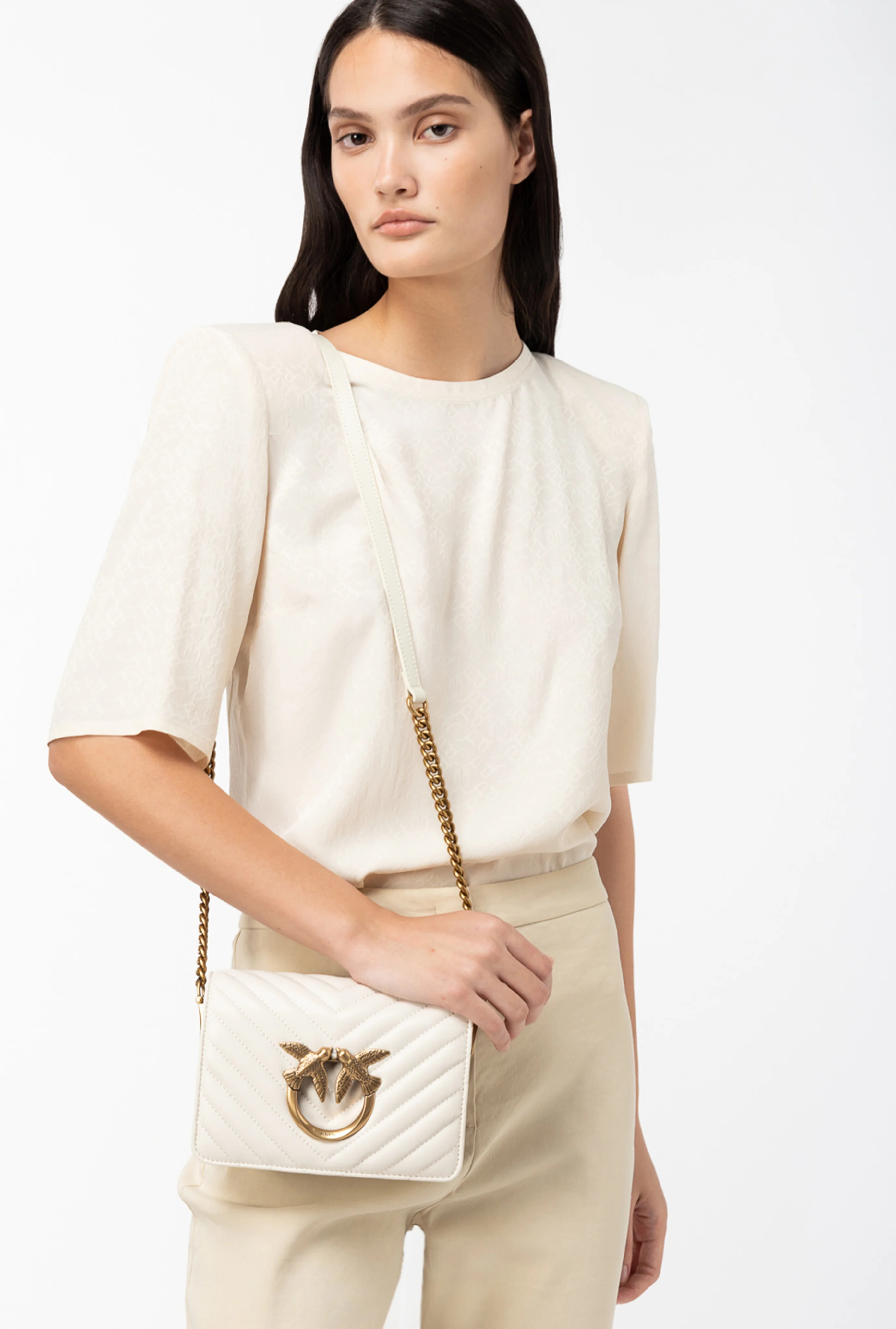 Small shoulder bag Love Bag Click Chevron - Image 5