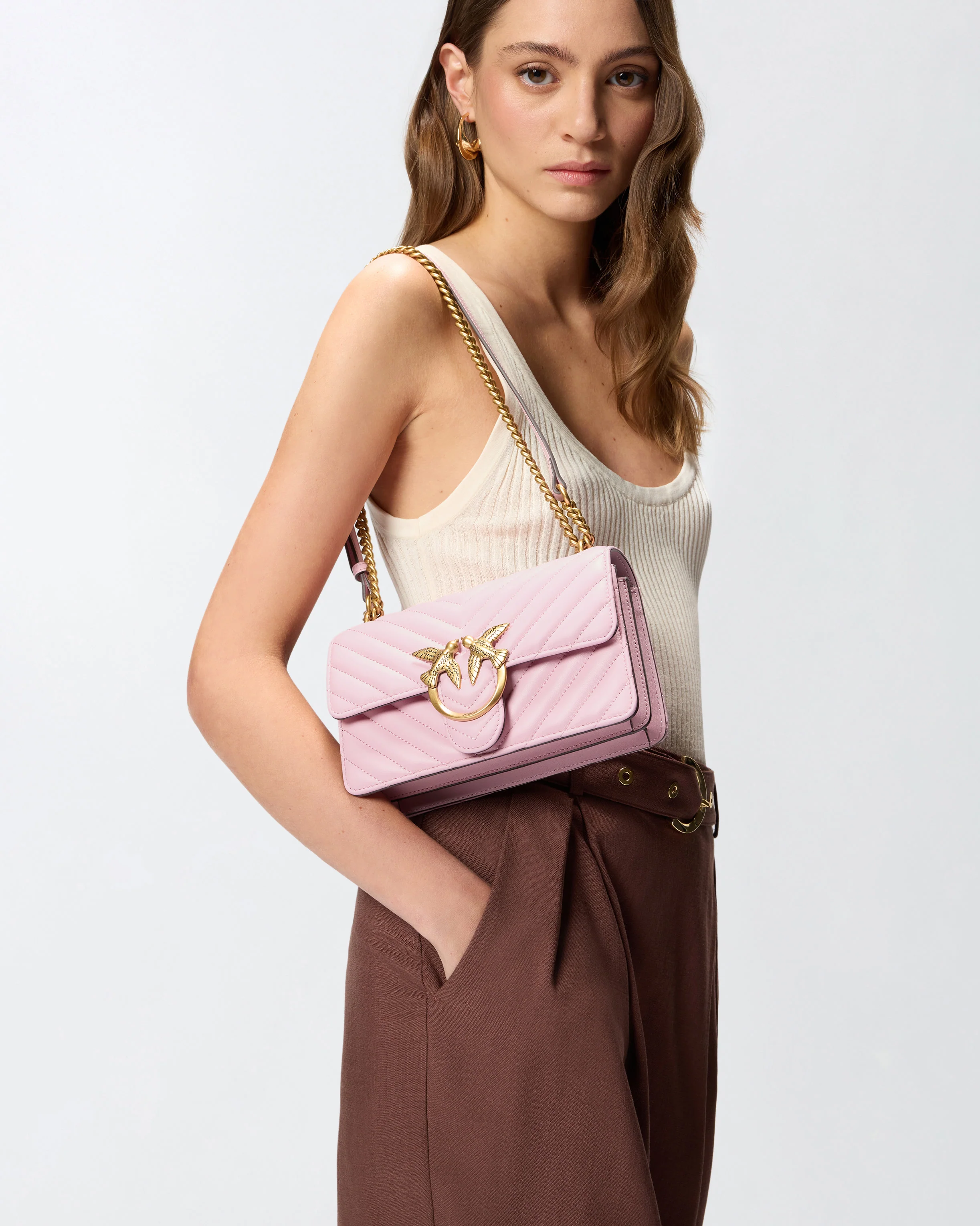 Small shoulder bag Love Bag One Chevron - Image 5