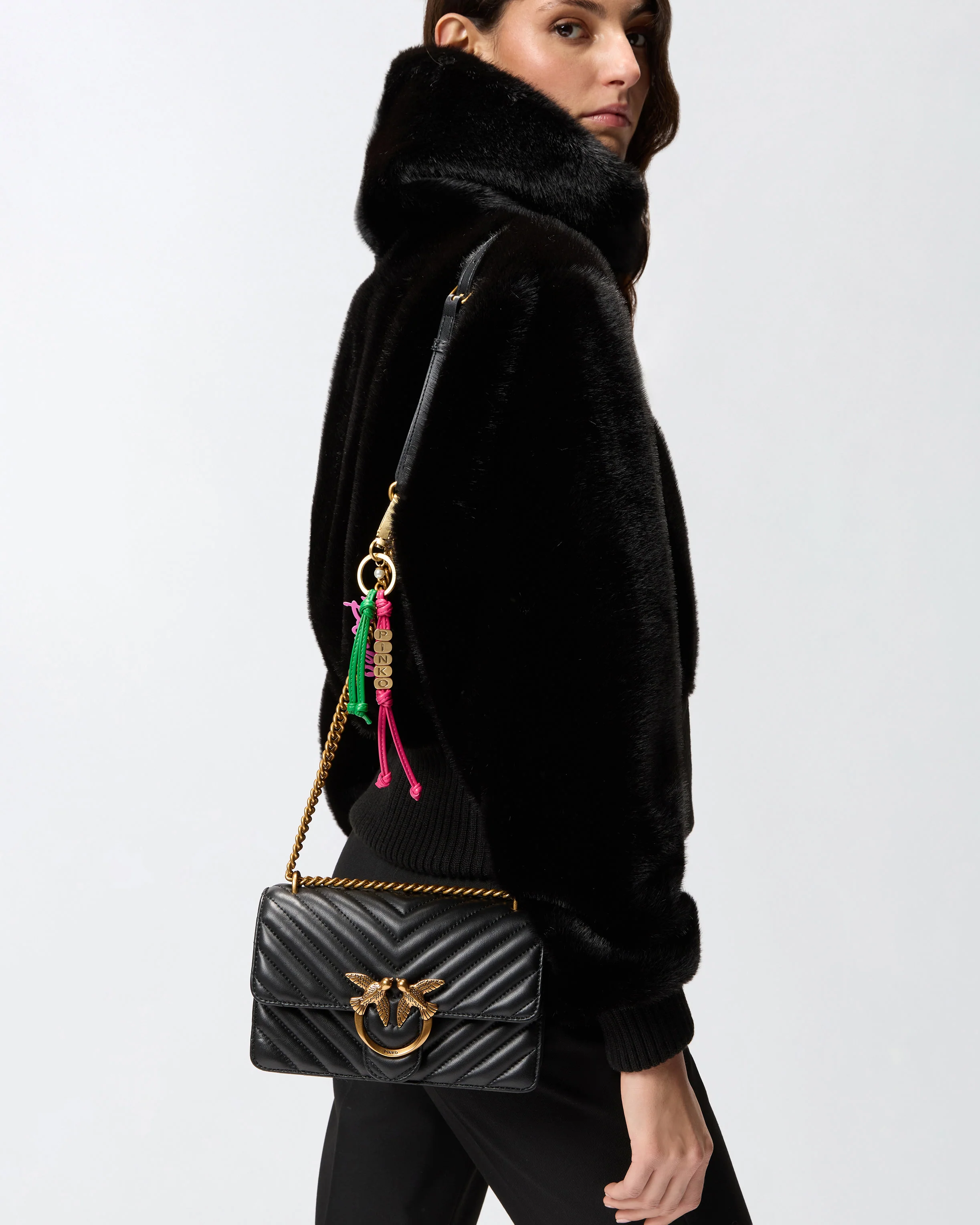 Small shoulder bag Love Bag One Chevron - Image 5