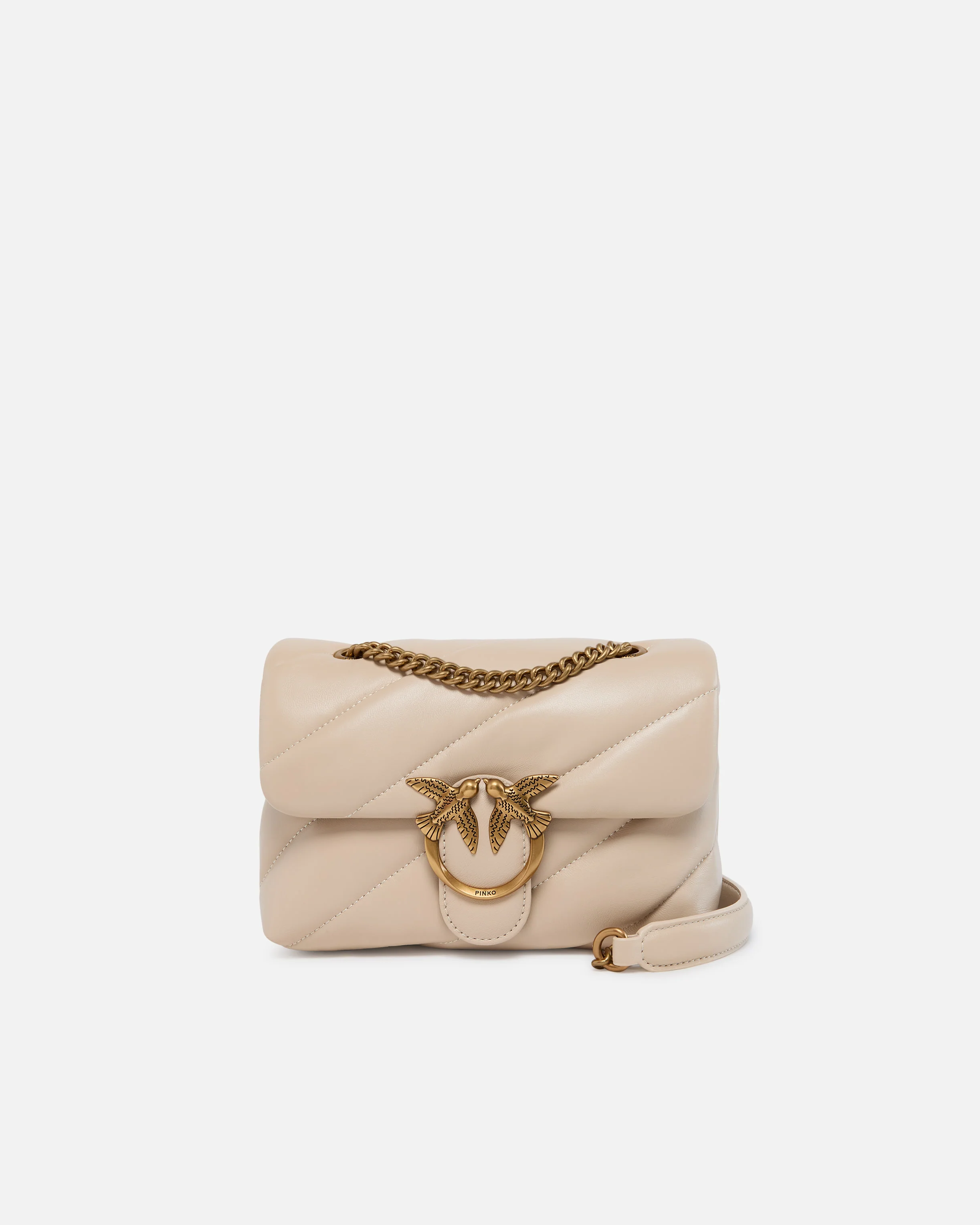 Small shoulder bag Love Bag Puff Maxi Quilt