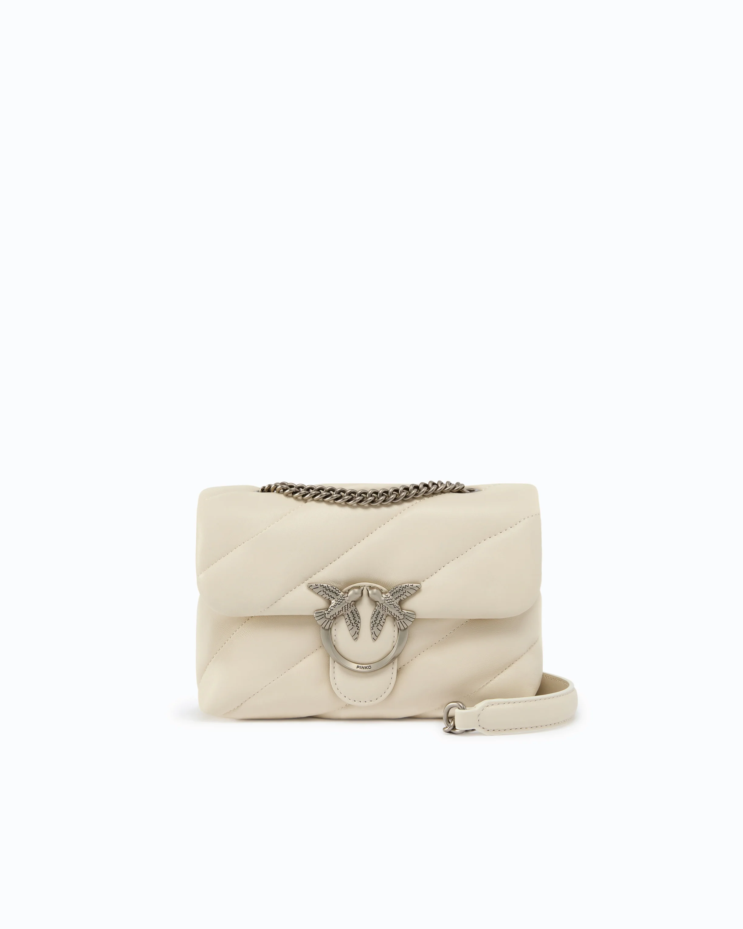 Small shoulder bag Love Bag Puff Maxi Quilt