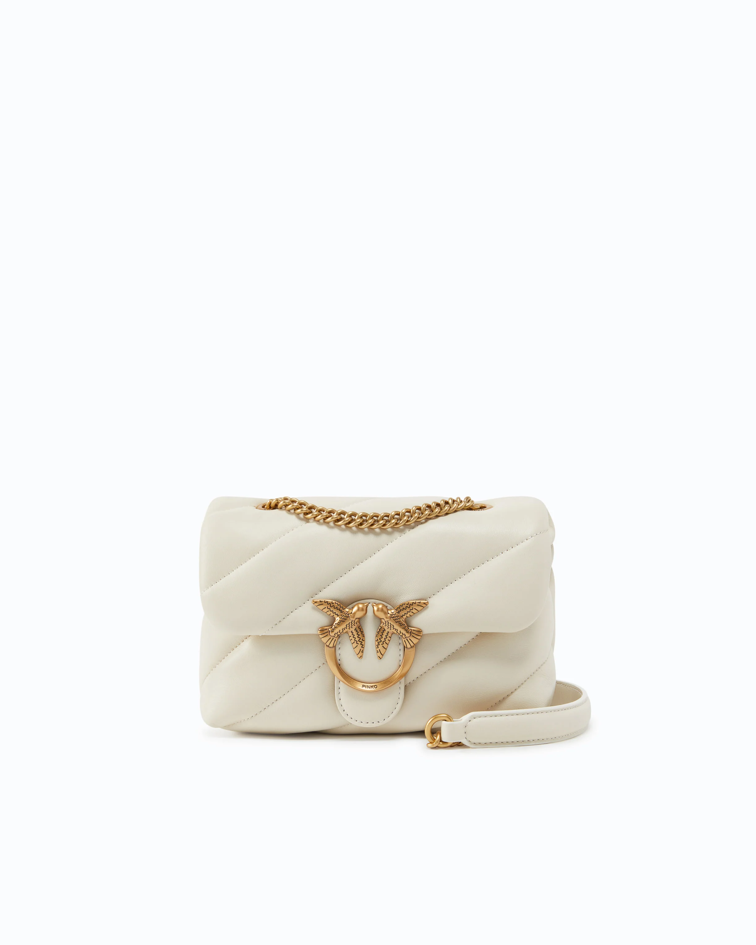 Small shoulder bag Love Bag Puff Maxi Quilt