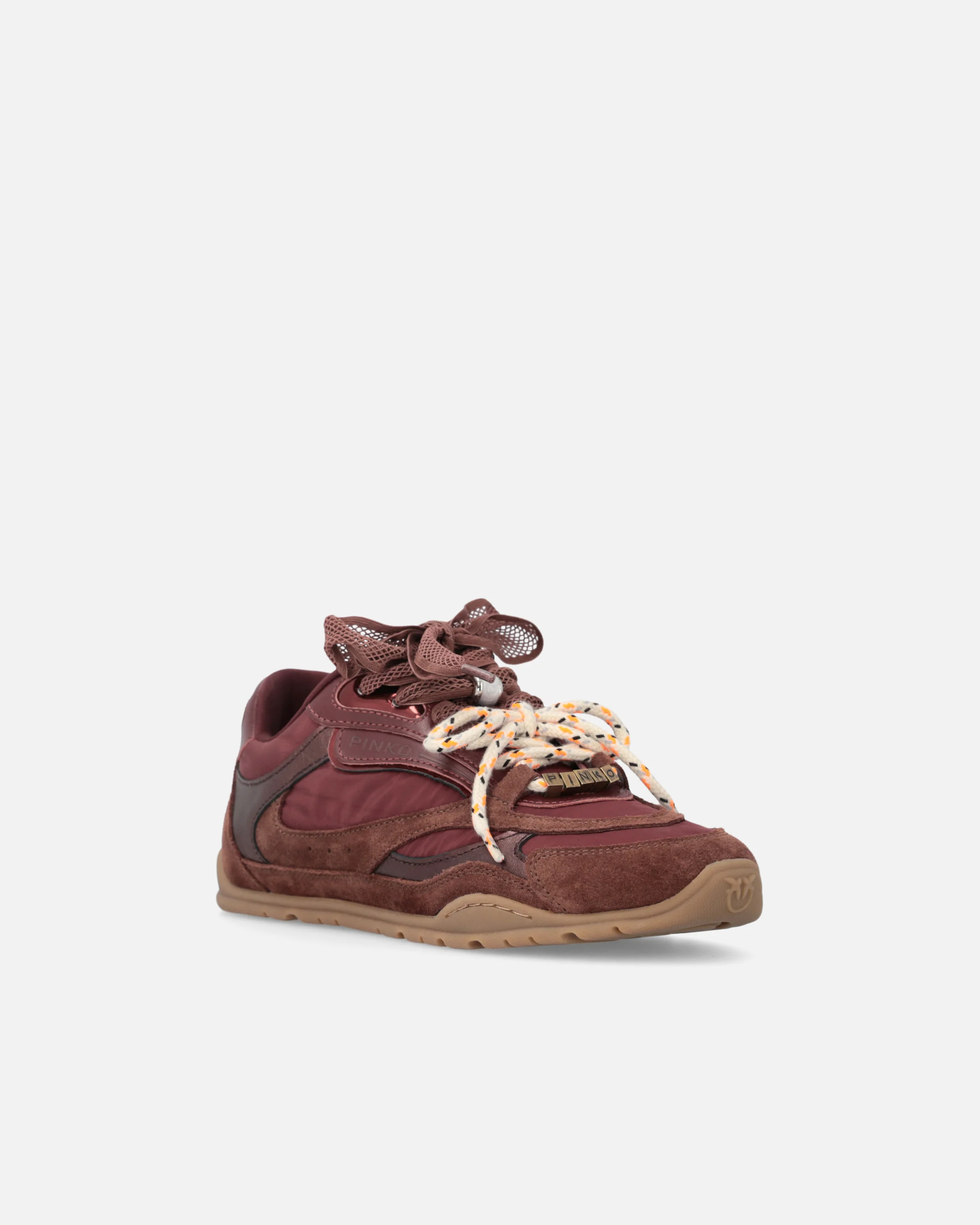Sneakers with double laces and logo details - Image 2