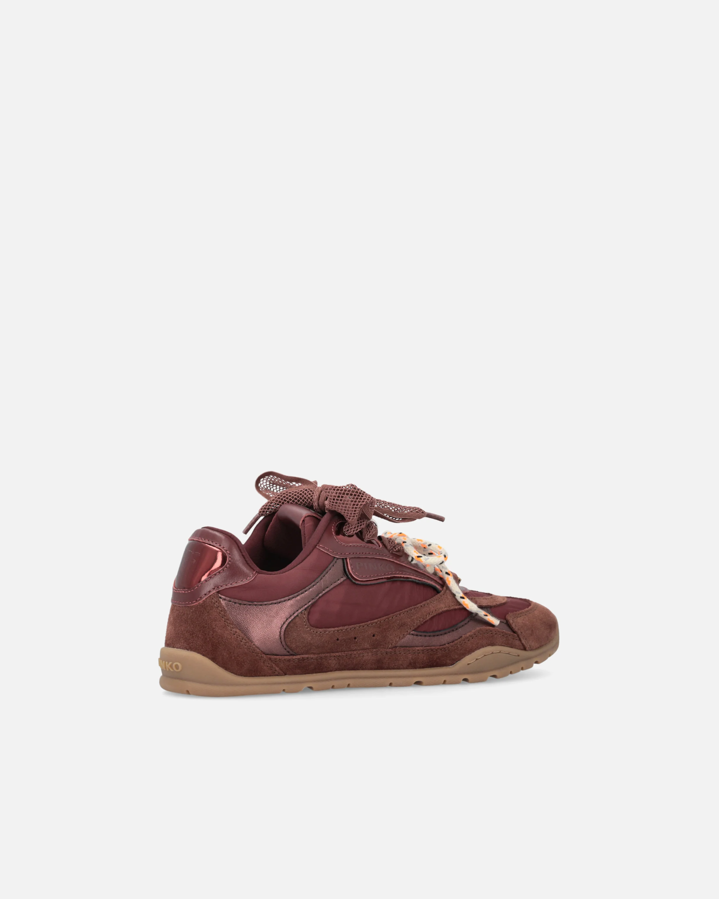 Sneakers with double laces and logo details - Image 3