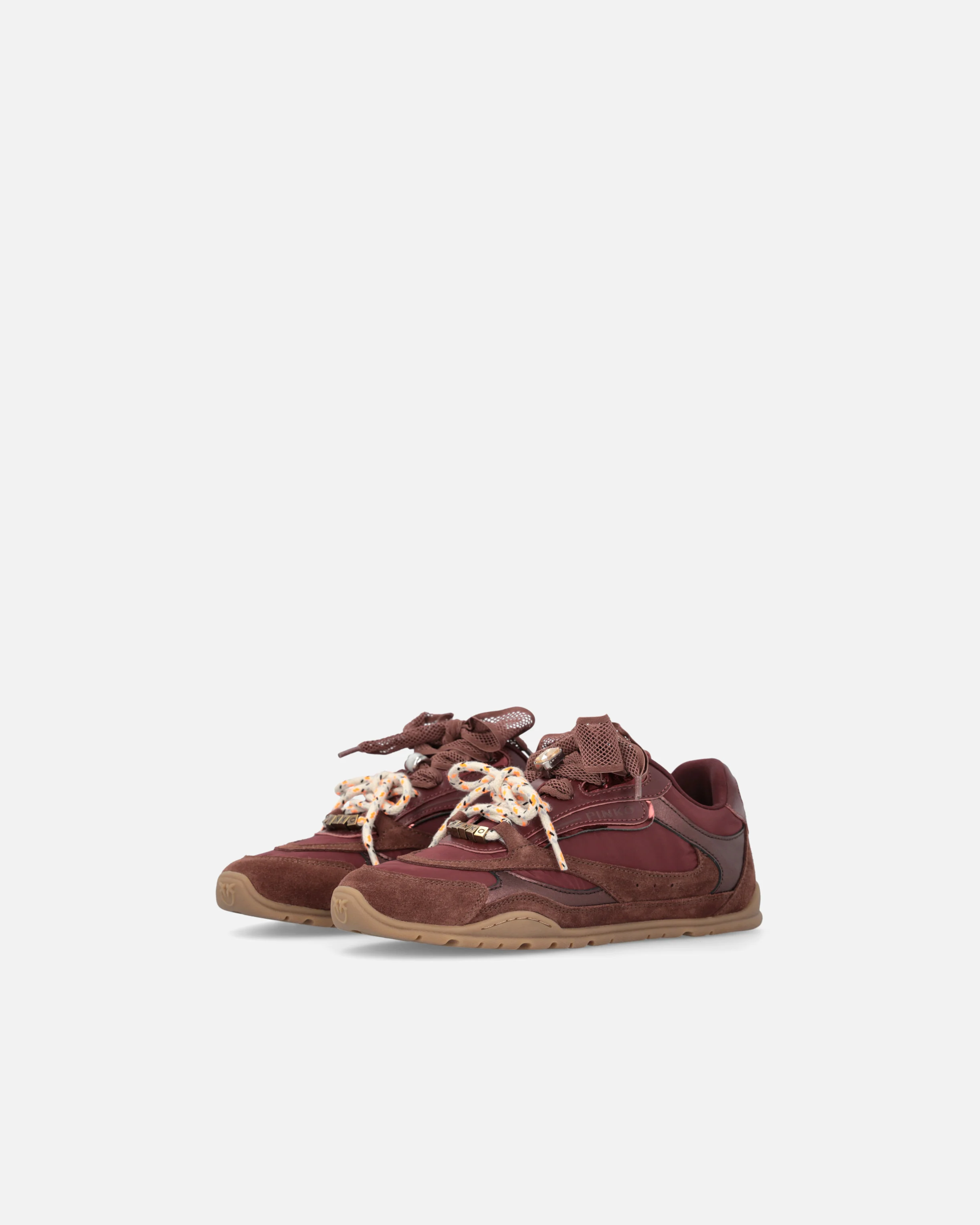 Sneakers with double laces and logo details - Image 6