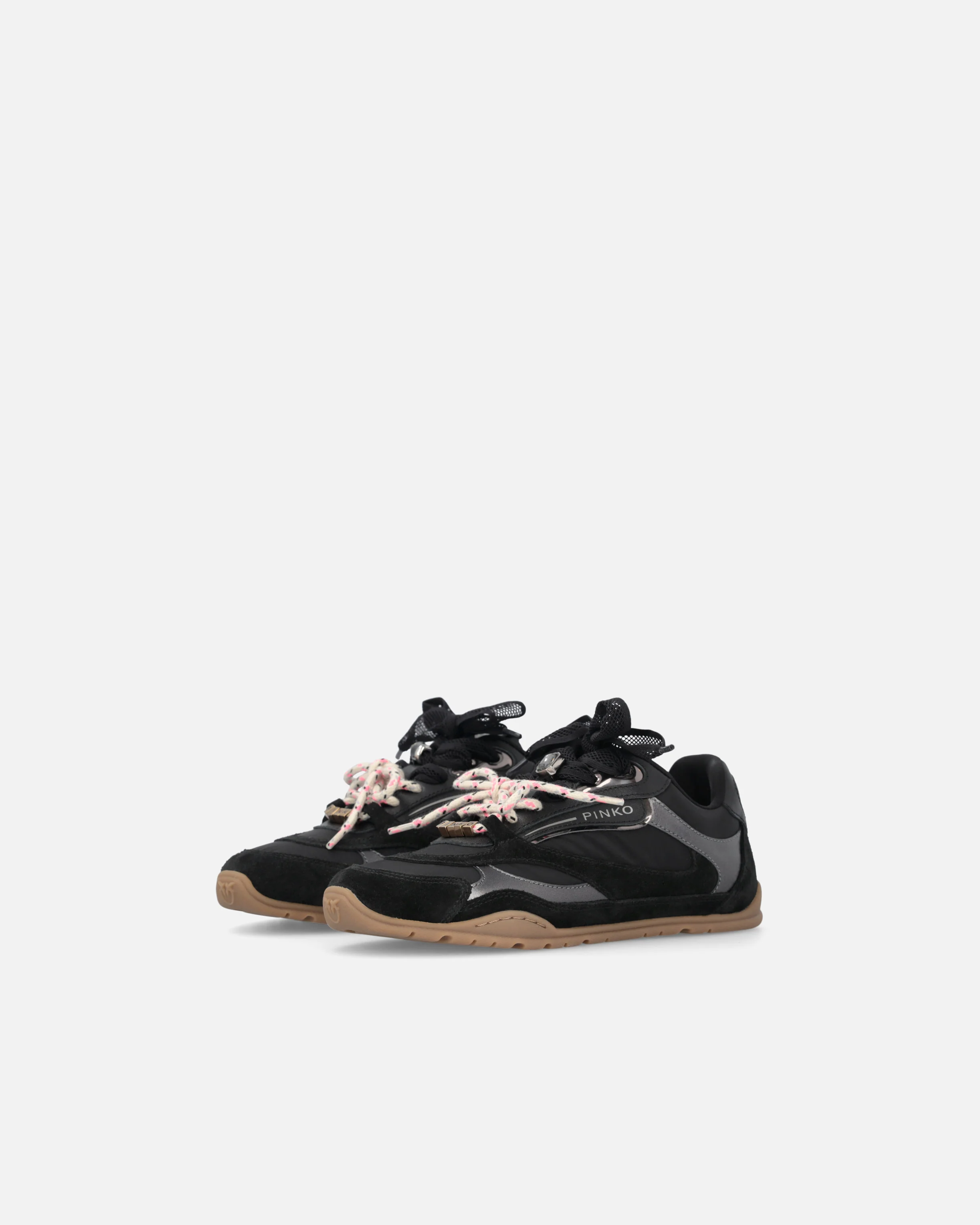 Sneakers with double laces and logo details - Image 6