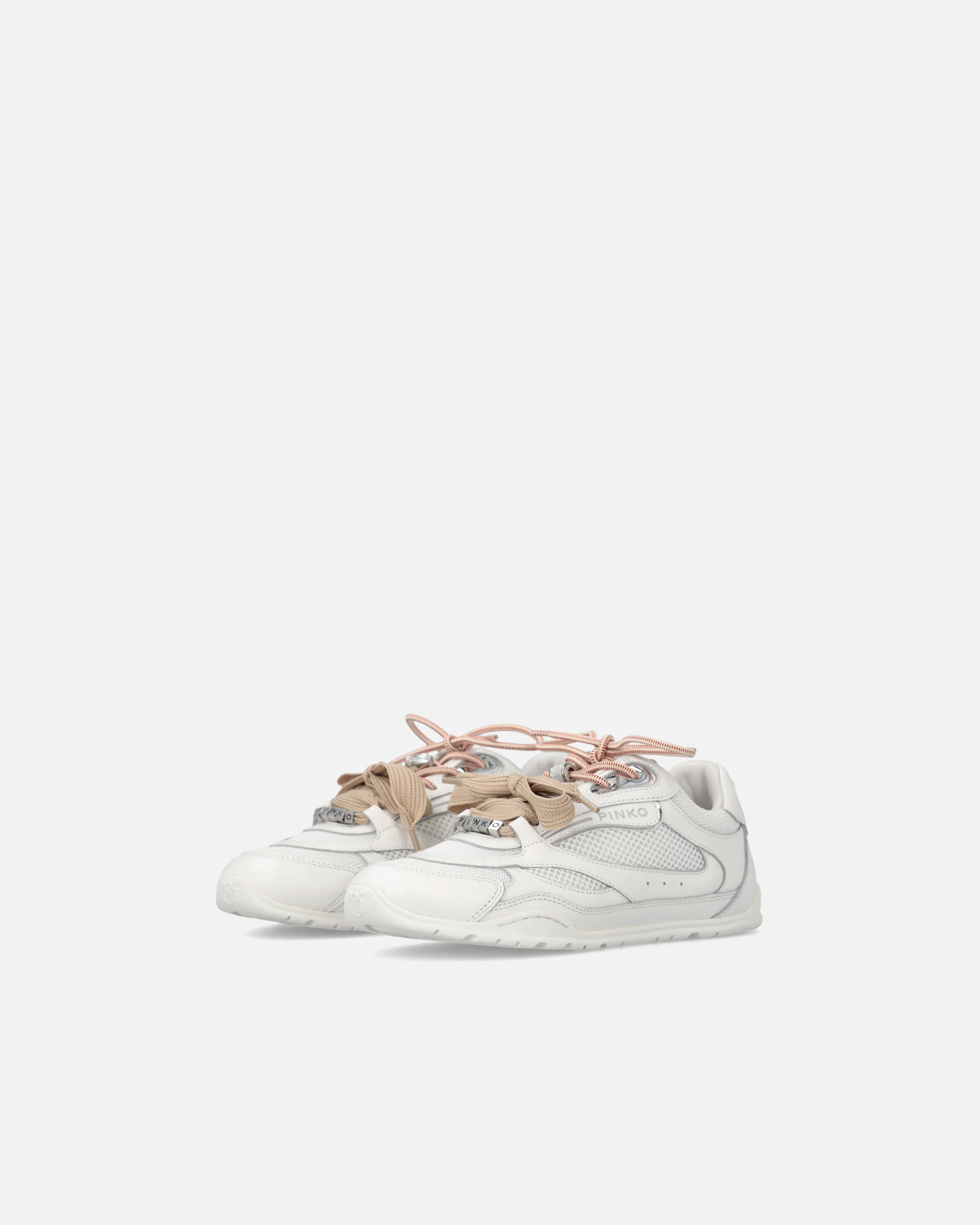 Sneakers with double laces, crystal and charms - Image 6