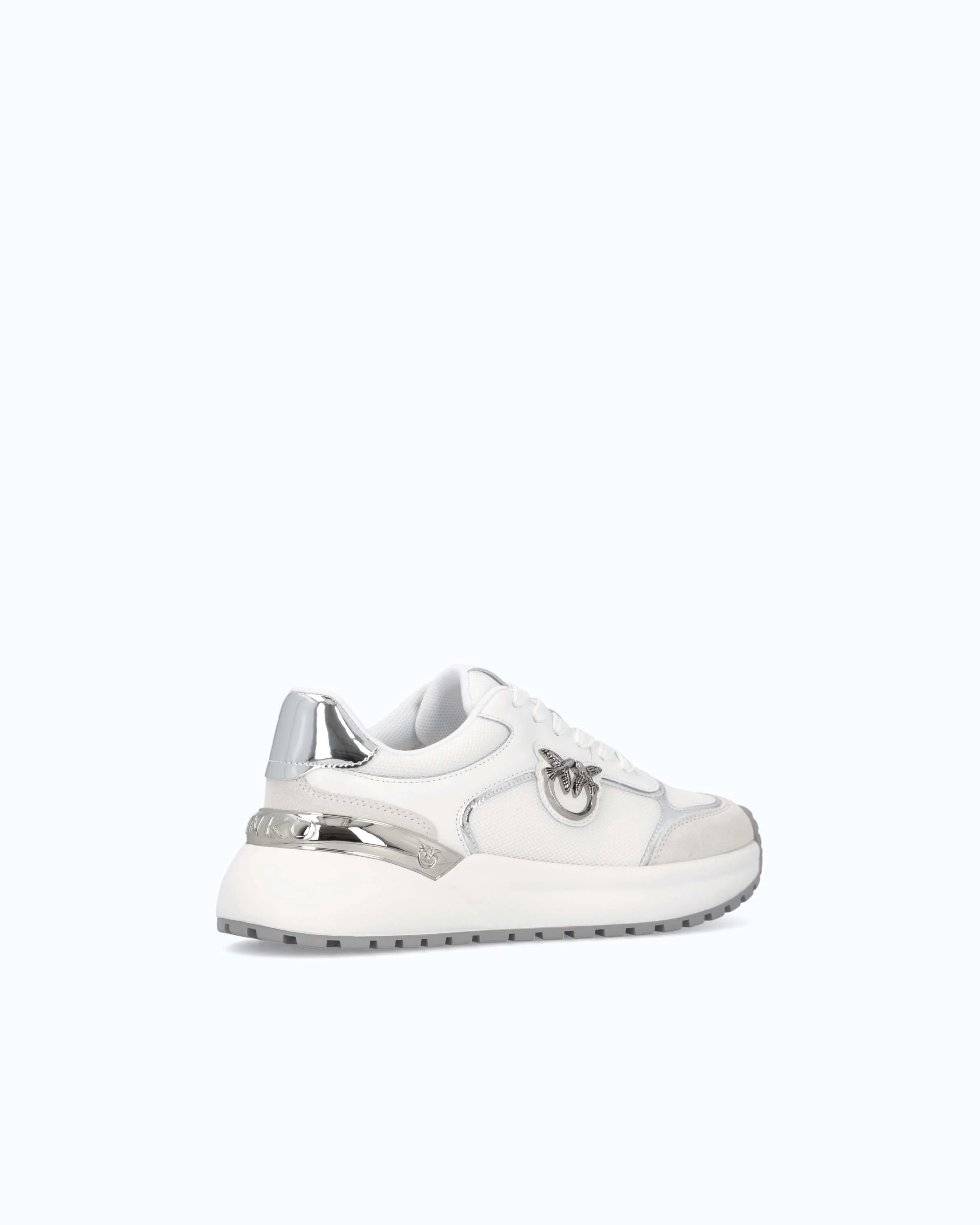 Sneakers with logo and mirror-finish details - Image 3