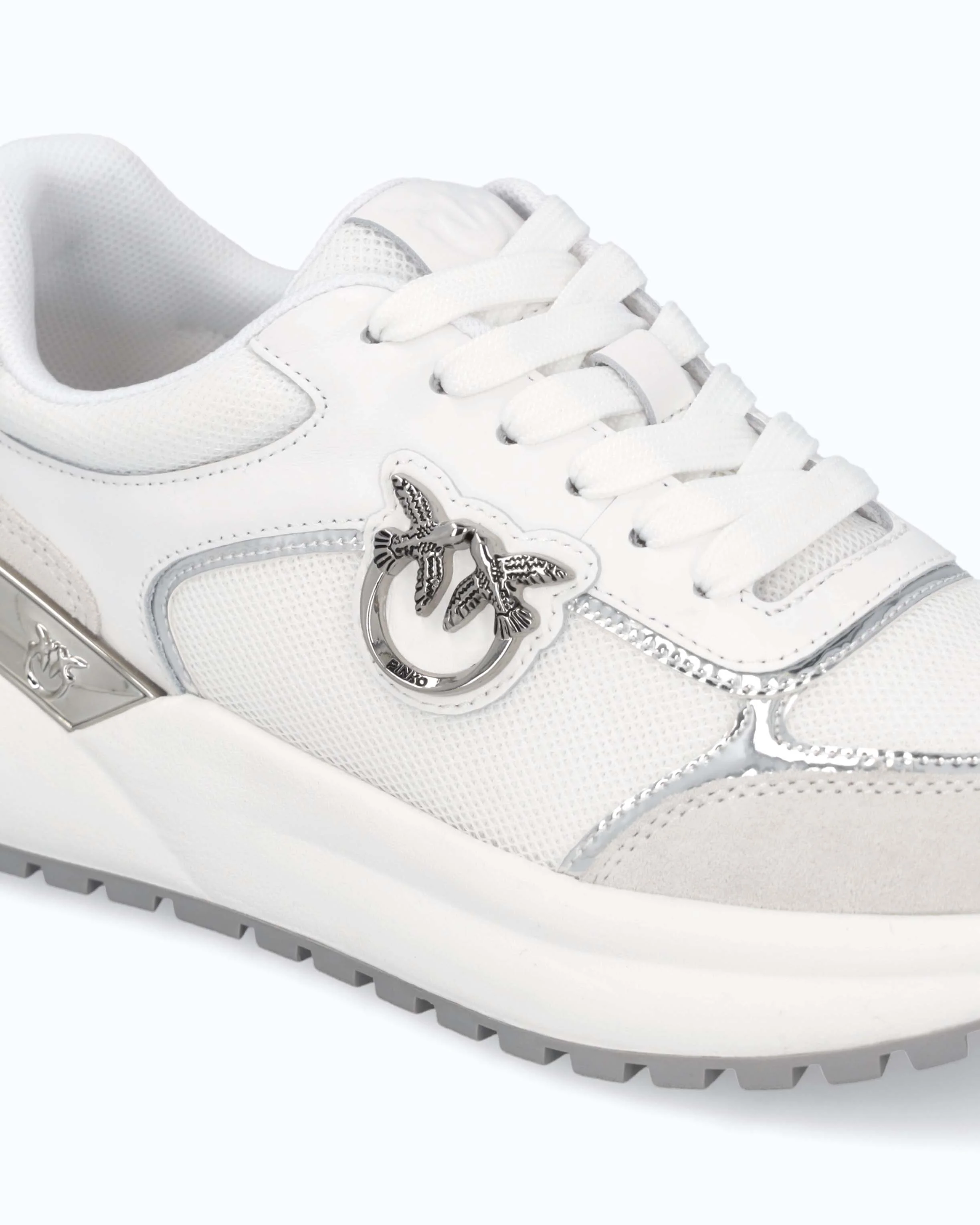 Sneakers with logo and mirror-finish details - Image 4