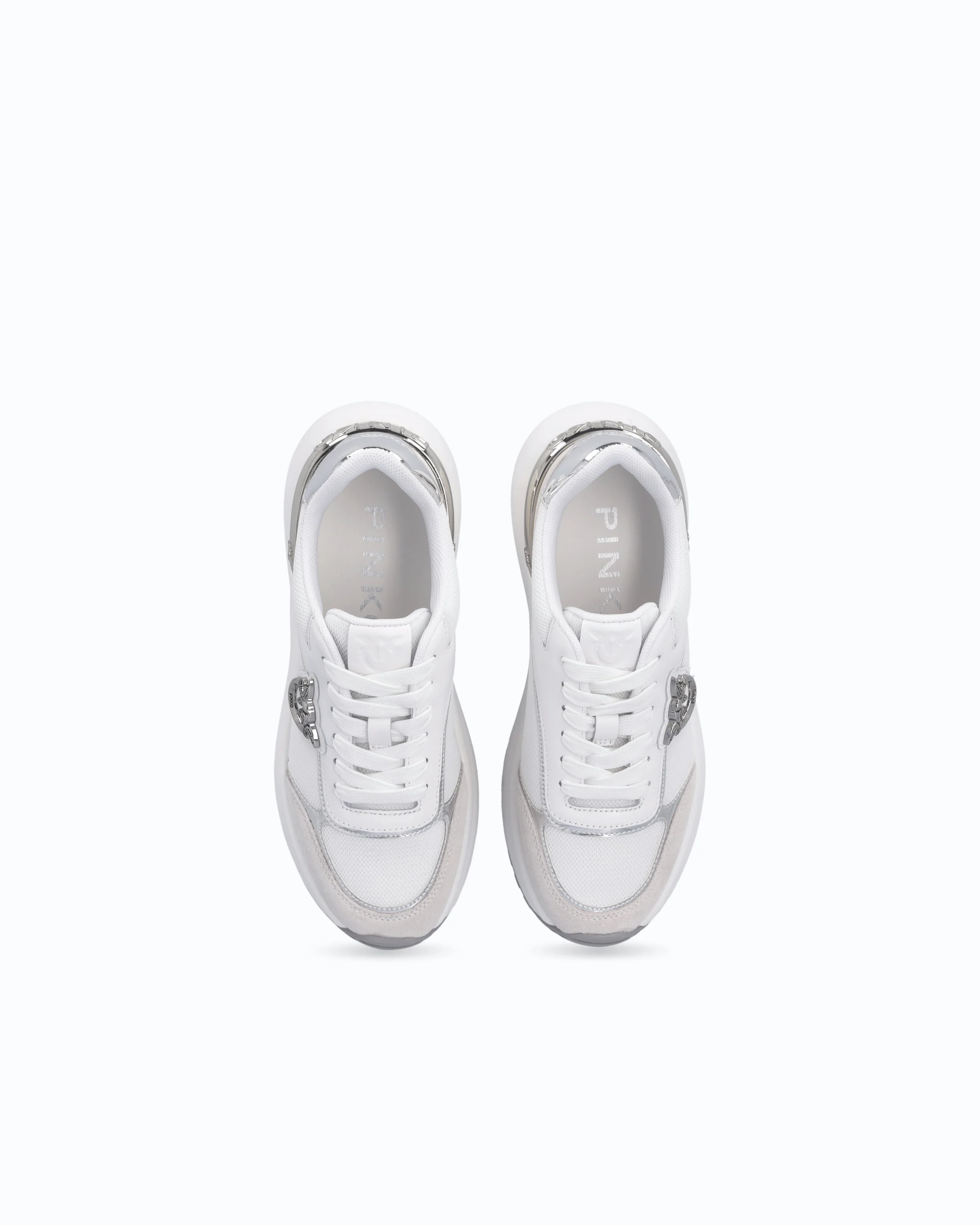 Sneakers with logo and mirror-finish details - Image 9