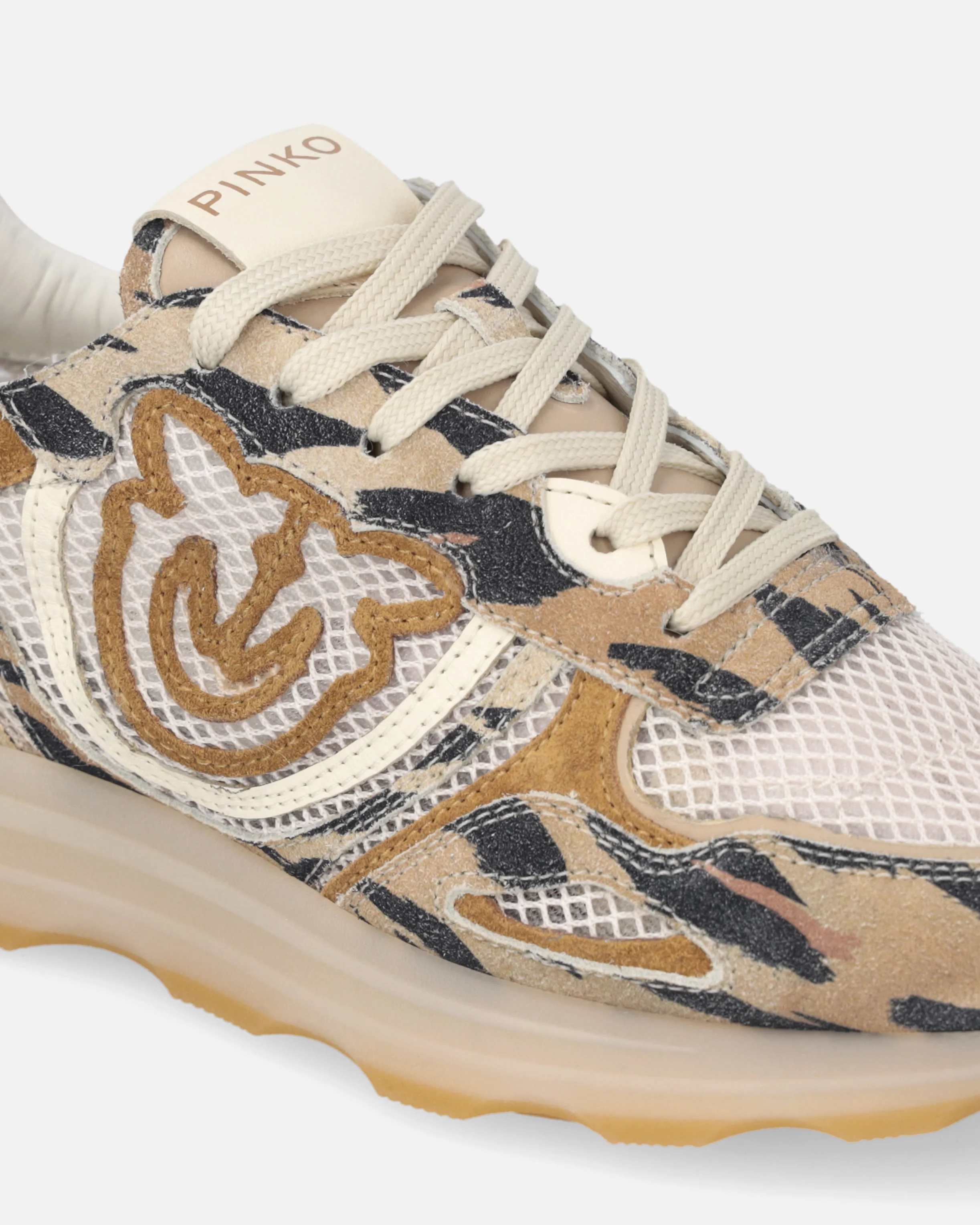 Sneakers with Love Birds logo and animal print - Image 4