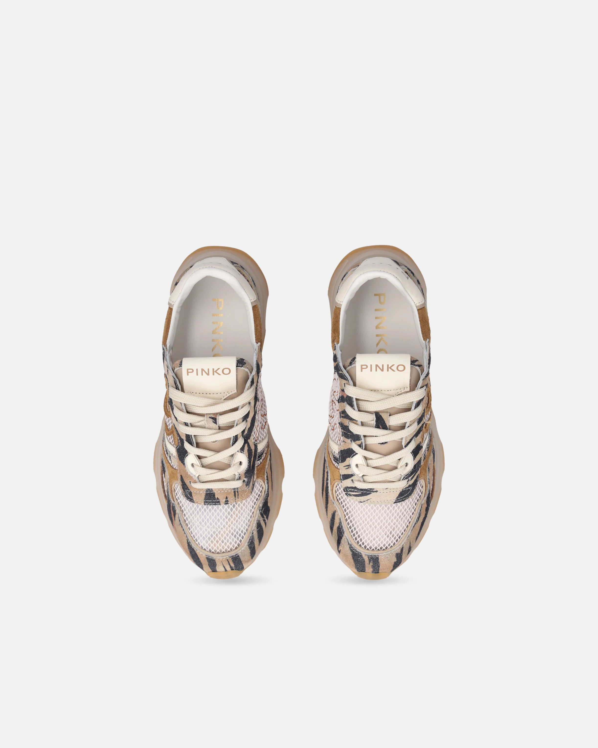 Sneakers with Love Birds logo and animal print - Image 9