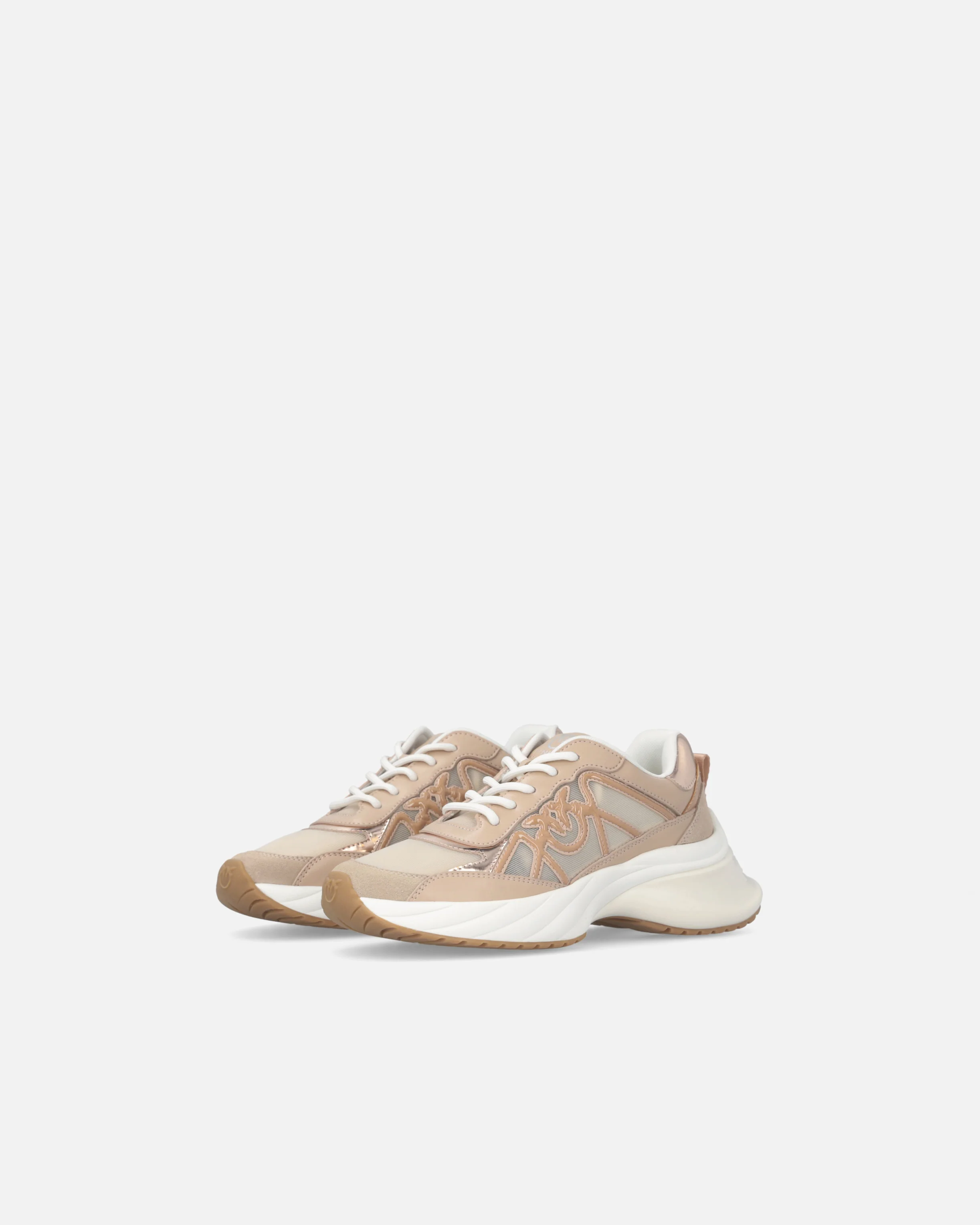 Sneakers with mix of inserts and Love Birds logo - Image 6